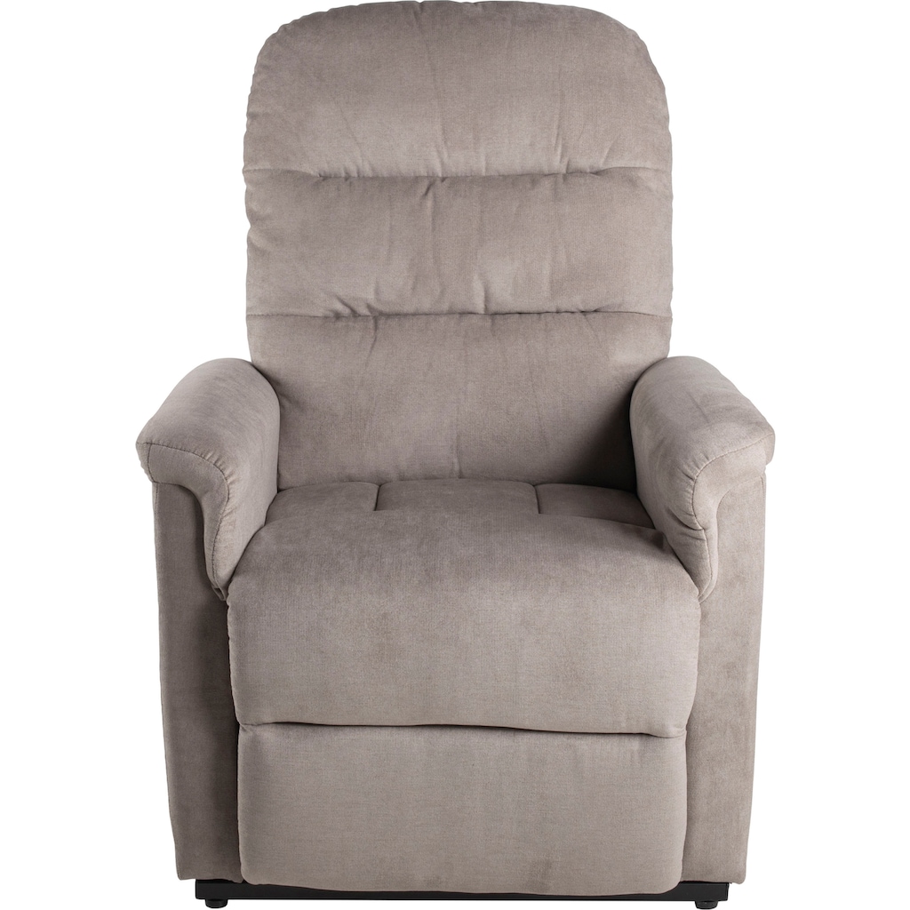 Duo Collection TV-Sessel »Whitehorse XXL bis 150 kg belastbar, mit elektrischer Aufstehhilfe«, Relaxfunktion und Taschenfederkern mit Stahlwellenunterfederung