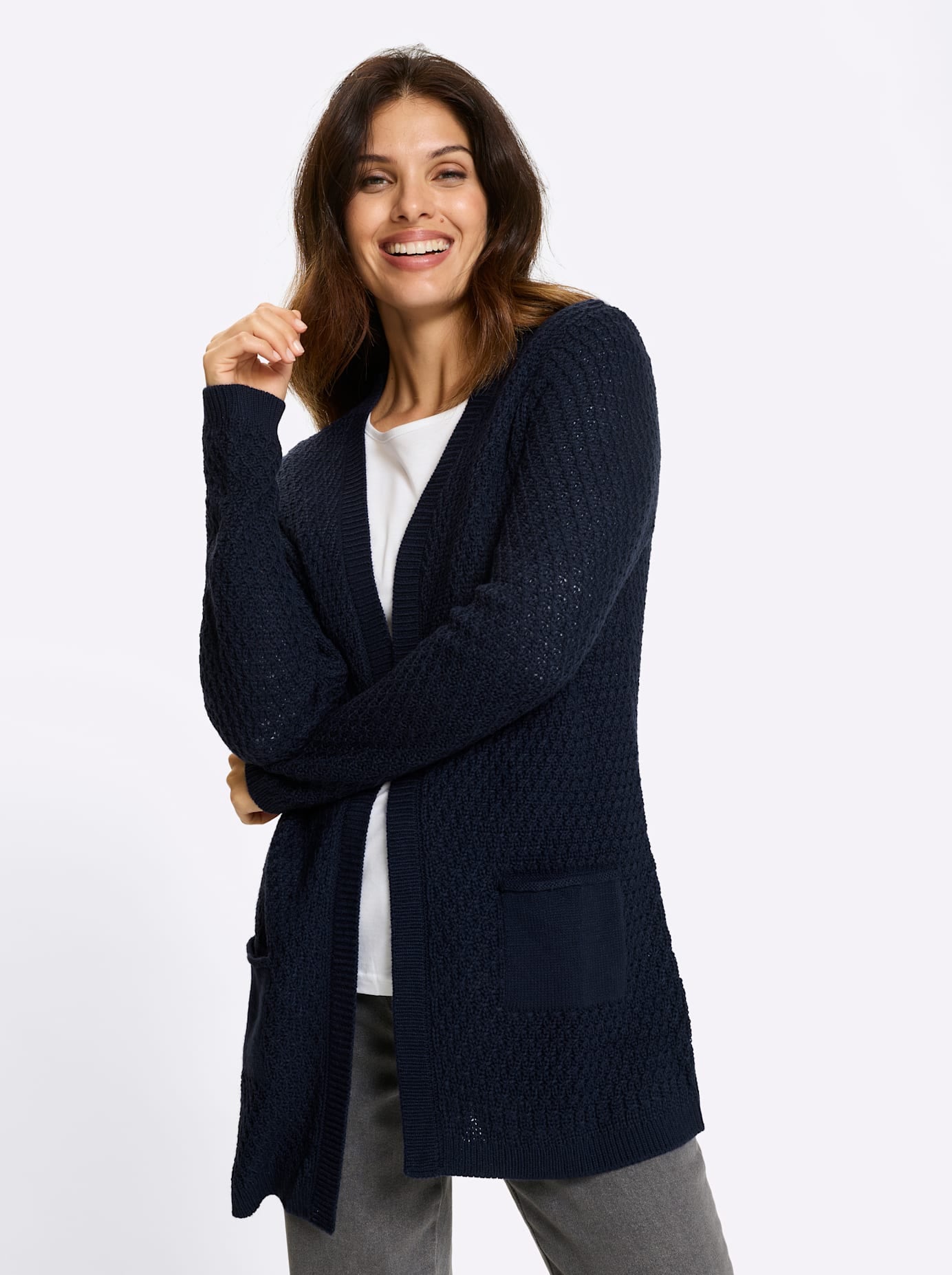 Classic Basics Strickjacke