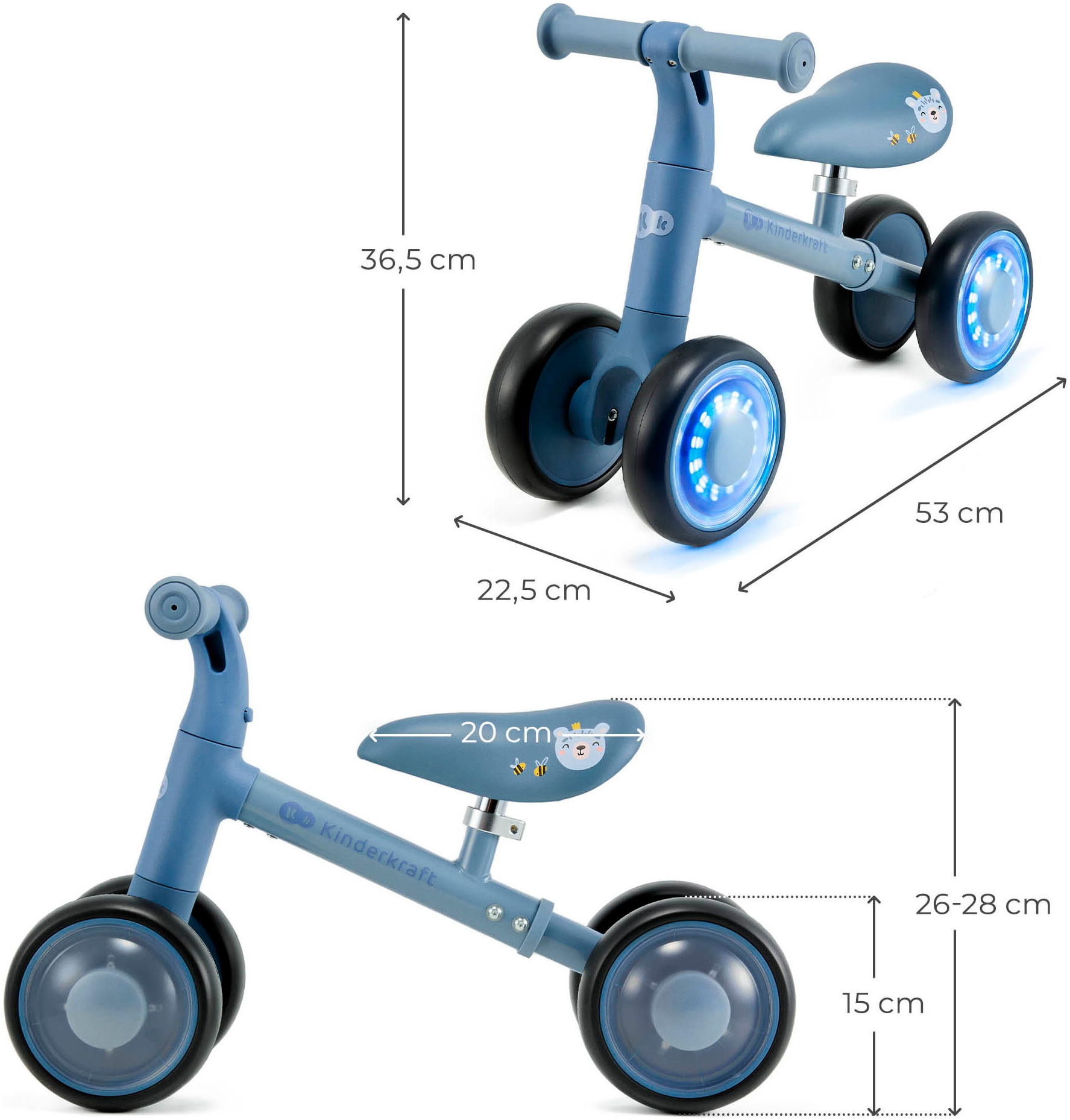 Kinderkraft Laufrad »CUTIE FLASH«