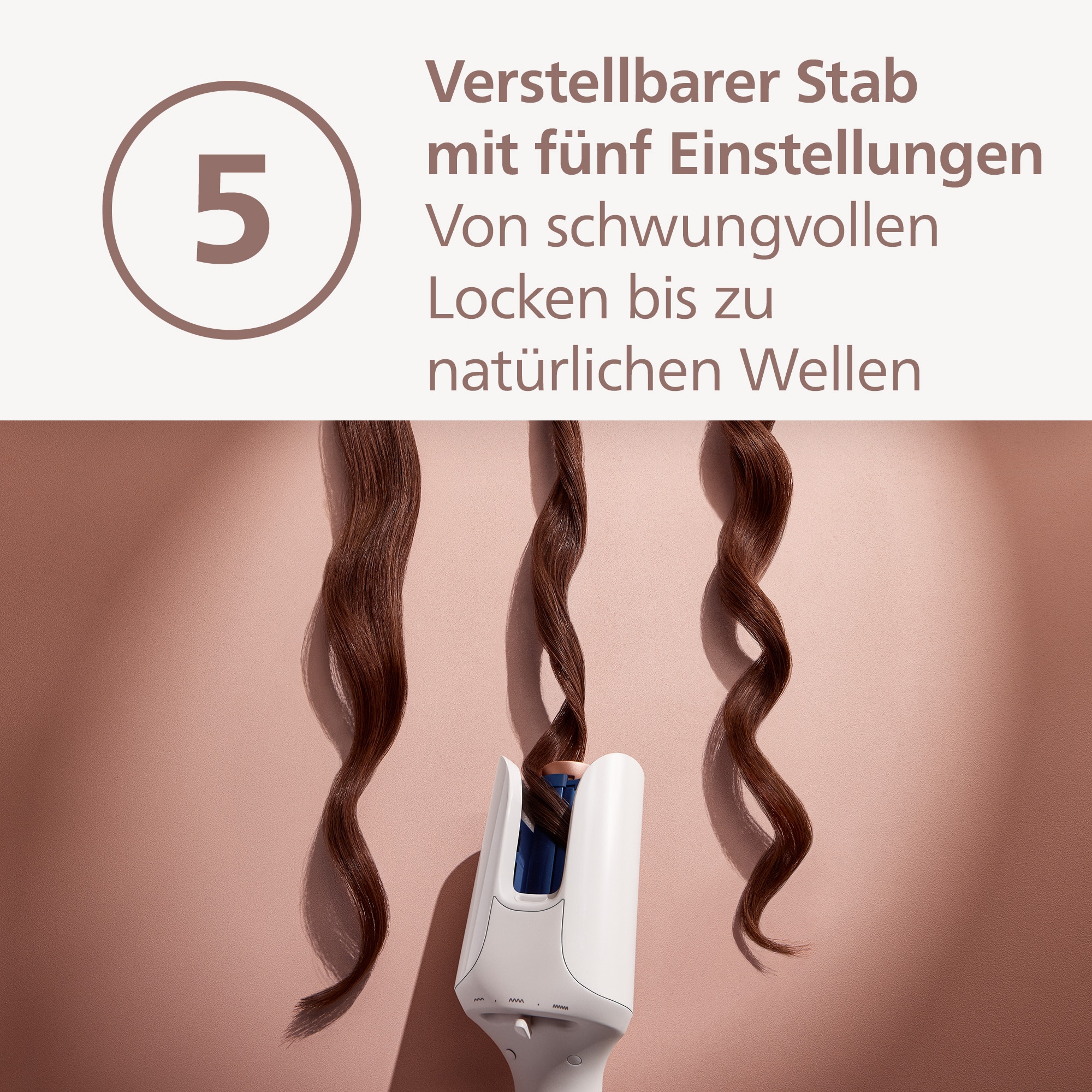 Philips Haarstyler »WavePro Styler Series 9000 BHB968/00« Keramik mit Keratin mit 5 verschiedenen Styles, Ionisierungsfunktion, inkl. Reinigungsset