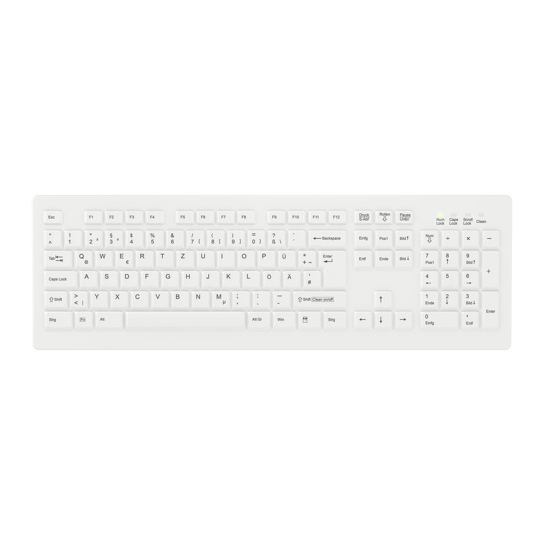 Cherry Tastatur »AK-C8100F-FU1-W/GE« ()