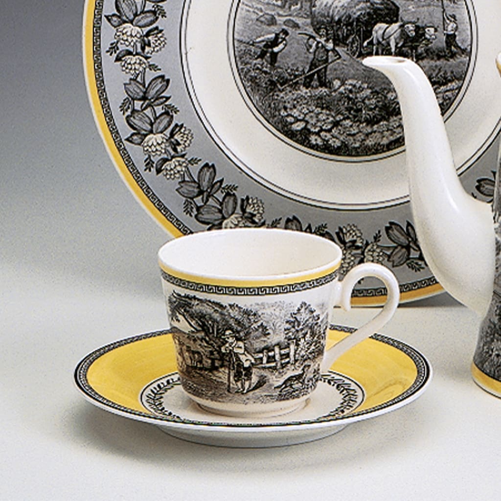 Villeroy & Boch Tasse »Kaffeetasse mit Untertasse Audun Ferme 150 ml bunt«
