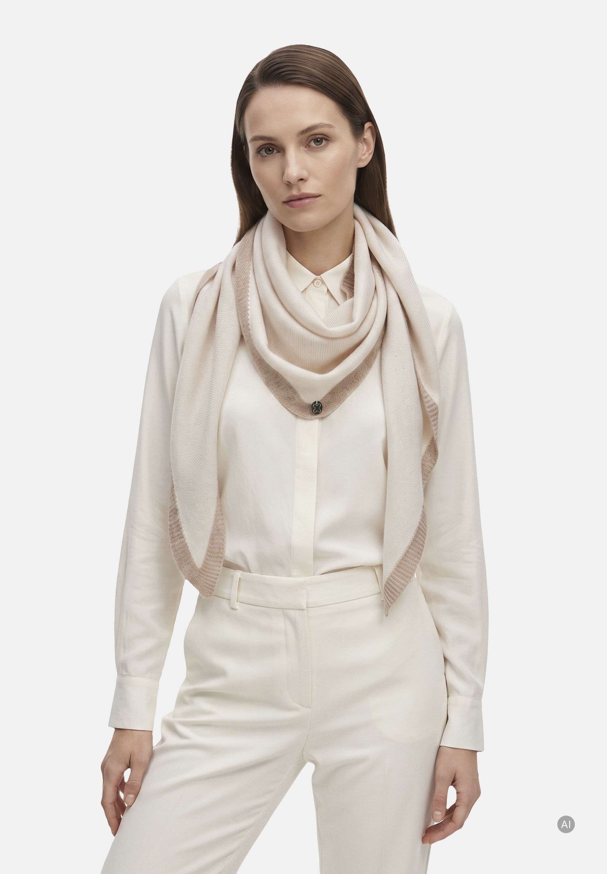 Codello Dreieckstuch »Codello Tuch« im unifarbenen Look