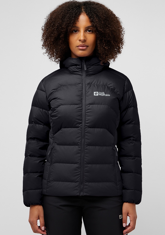 Jack Wolfskin Daunenjacke »ATHER DOWN HOODY W«, mit Kapuze