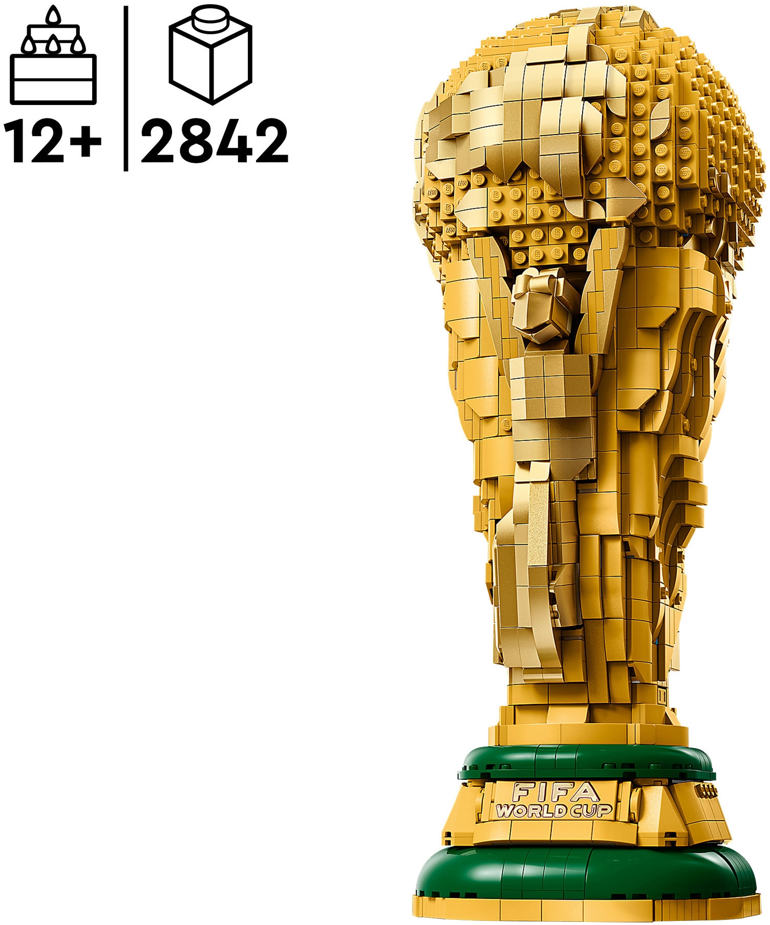 LEGO® Konstruktionsspielsteine »Offizieller Pokal der FIFA Fußball-Weltmeisterschaft (43020)« LEGO Editions Football