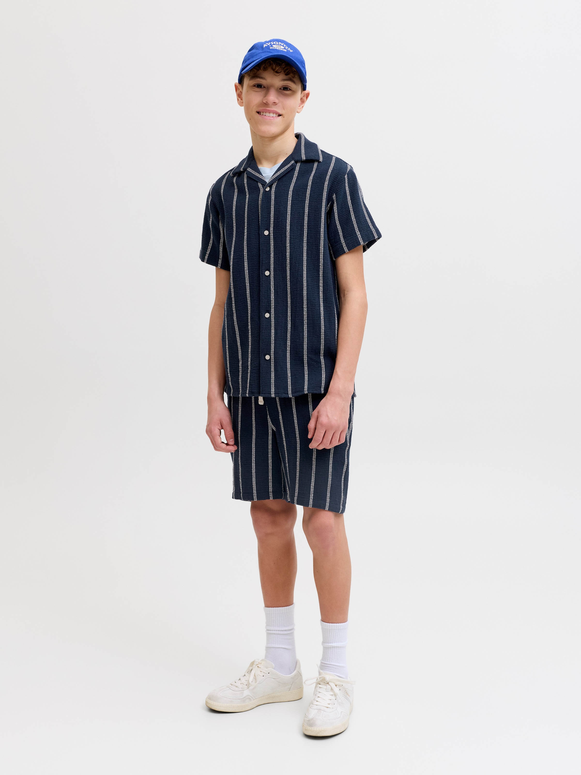 Jack & Jones Junior Shorts »JPSTJAIDEN COBA STRIPE JOG SHORT M JNR«