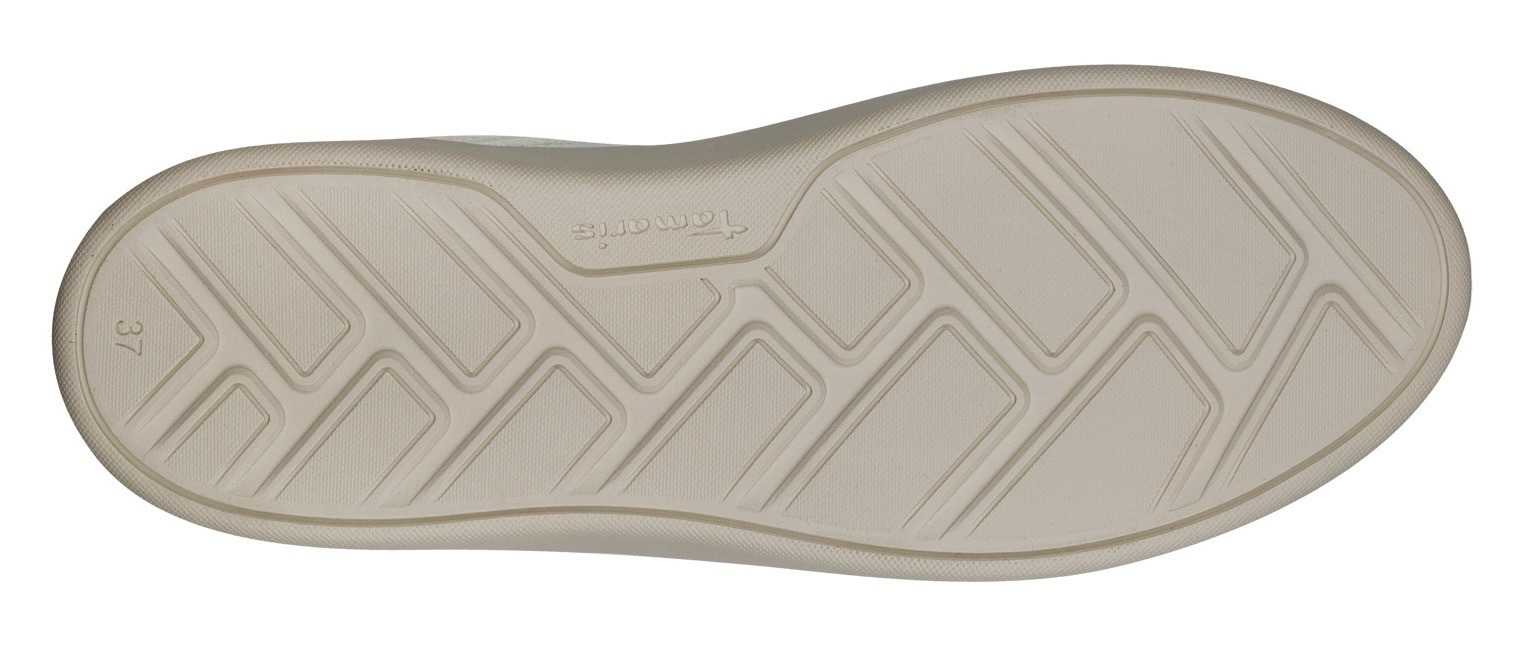 Tamaris Plateausneaker, Freizeitschuh, Halbschuh, Schnürschuh mit Kontrastbesätzen