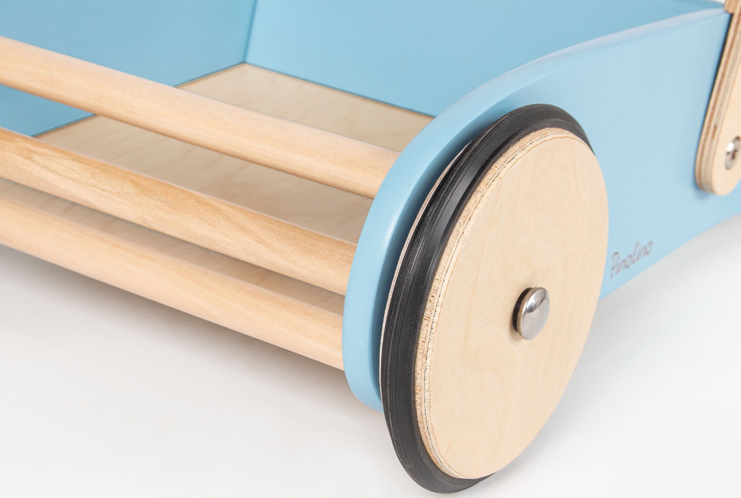 Pinolino® Lauflernwagen »Uli, blau«, aus Holz, Made in Europe