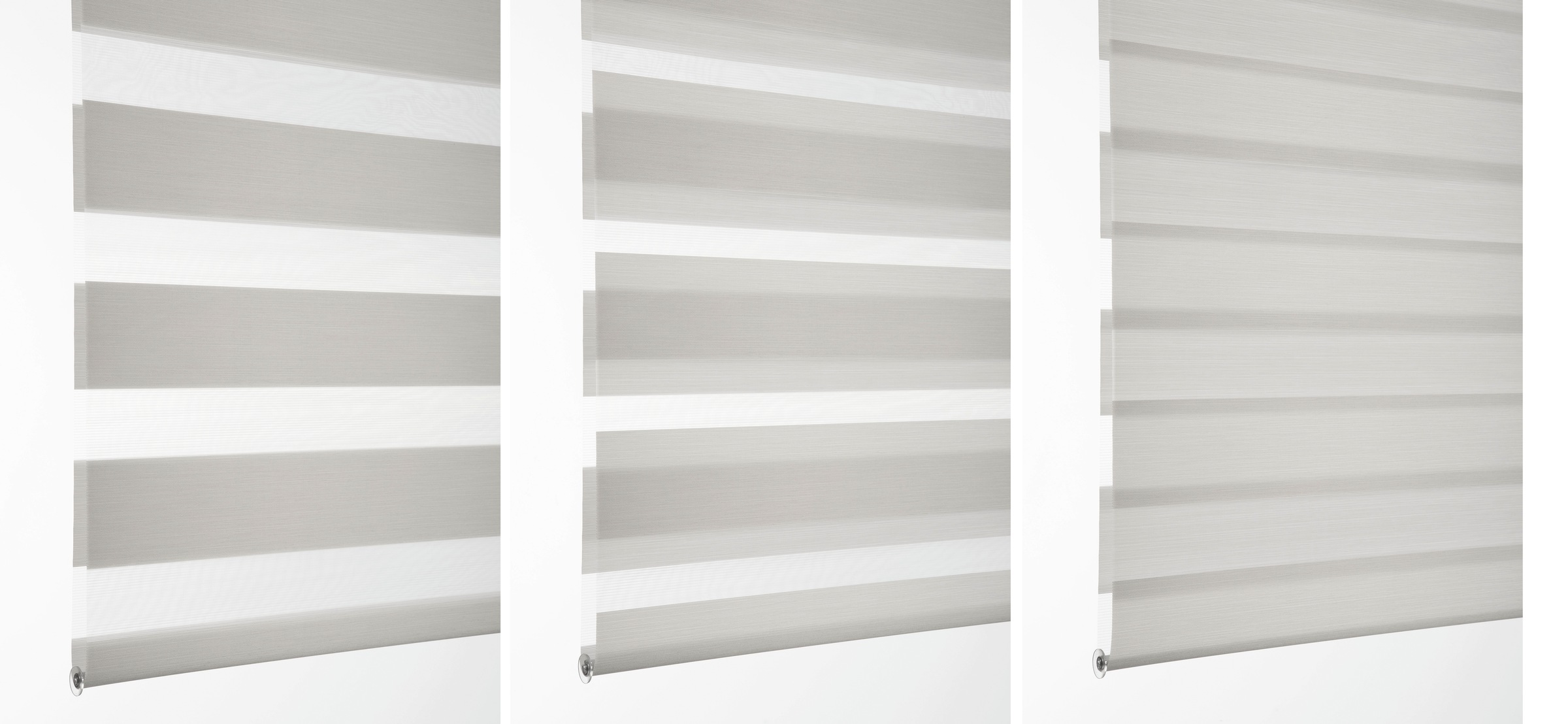 SCHÖNER WOHNEN-Kollektion Doppelrollo »Tilda«, transparent, Sichtschutz, mit Bohren/ohne Bohren, freihängend, geklemmt, silberne oder weiße Rollo-Technik