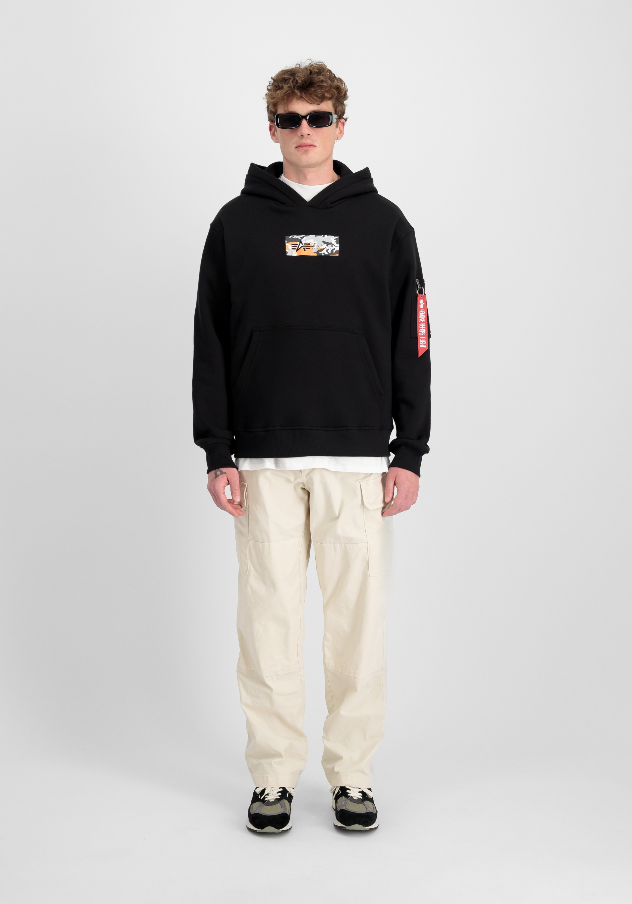 Alpha Industries Hoodie »Alpha Industries Men - Hoodies Camo Panel Hoodie«