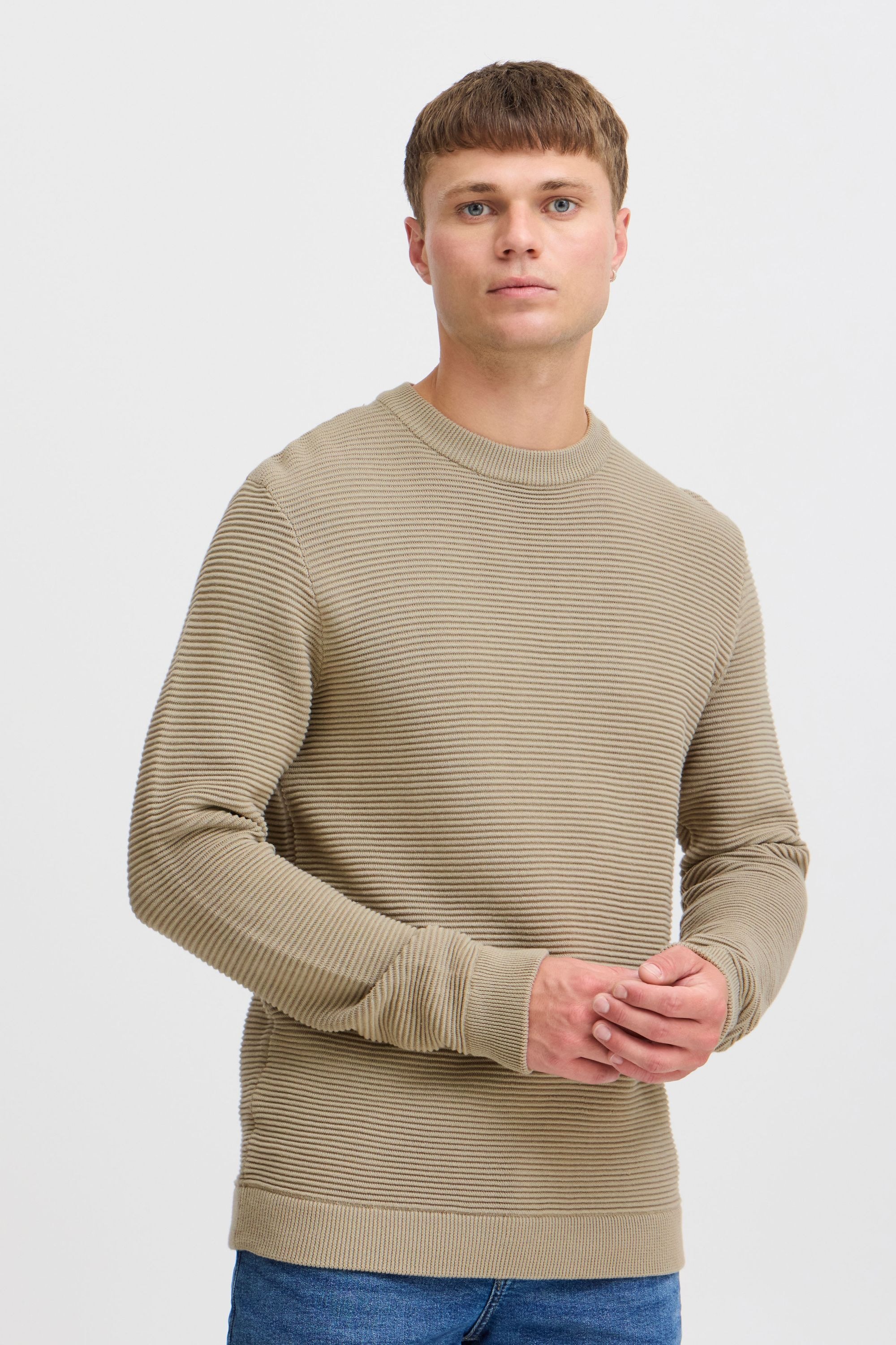 !Solid Strickfleece-Pullover »Strickpullover SDValencia«