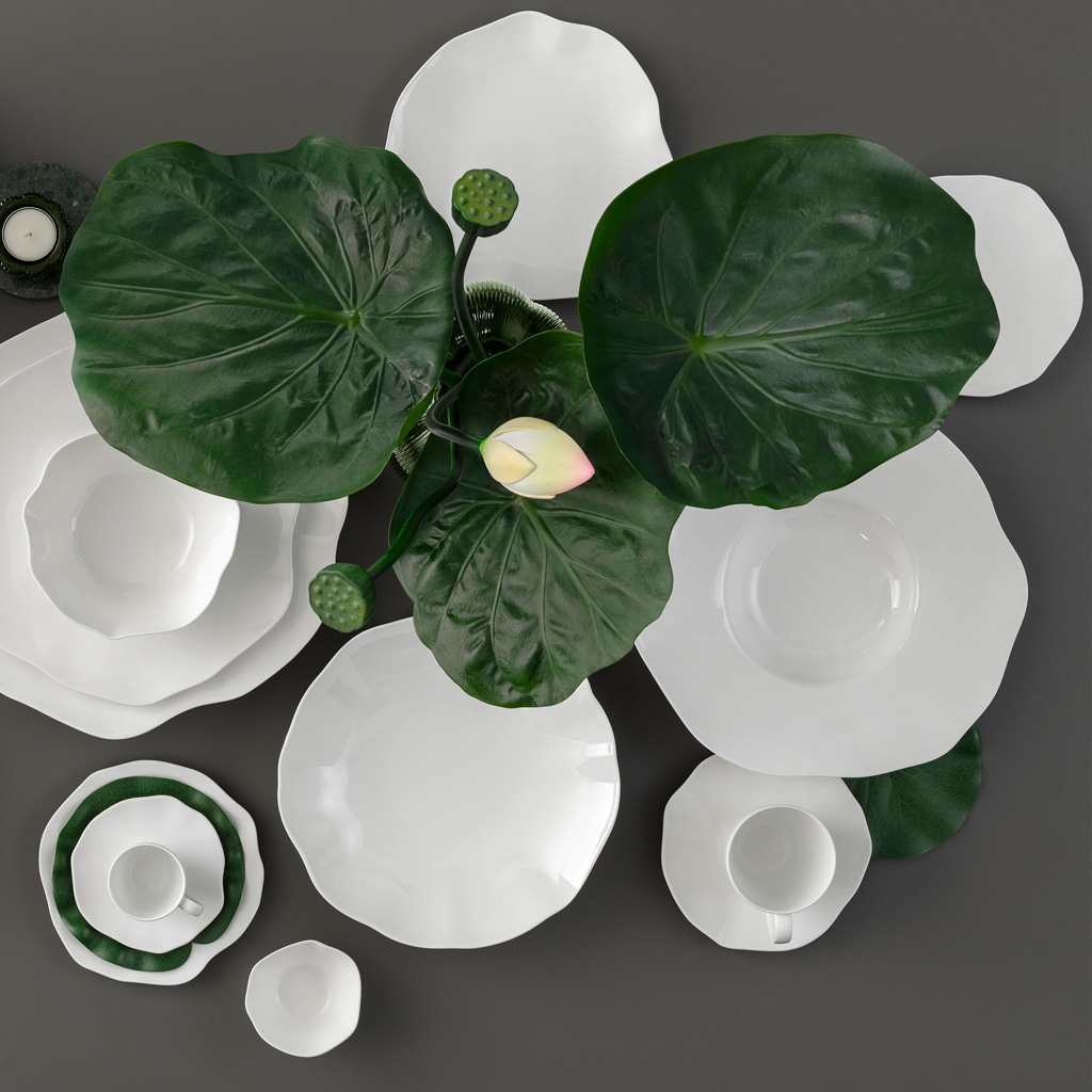 Villeroy & Boch Pastateller »Pastateller Pura ø 28,8 cm 4er Set weiß« Spülmaschinenfest, Mikrowellensicher