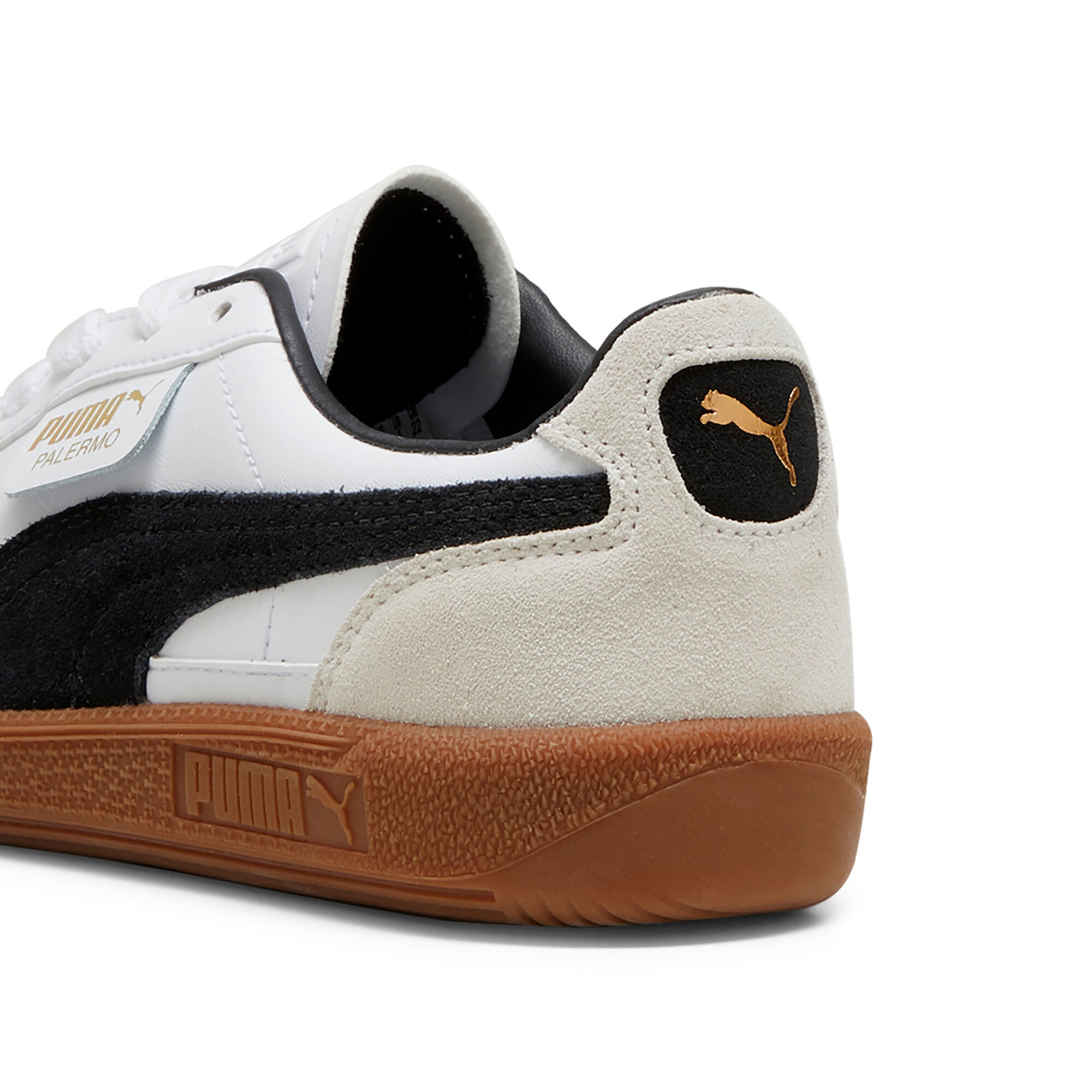 PUMA Sneaker »PALERMO LTH JR«  mit leicht profilierter Gummisohle, mit Schnürung, sportlicher Stil