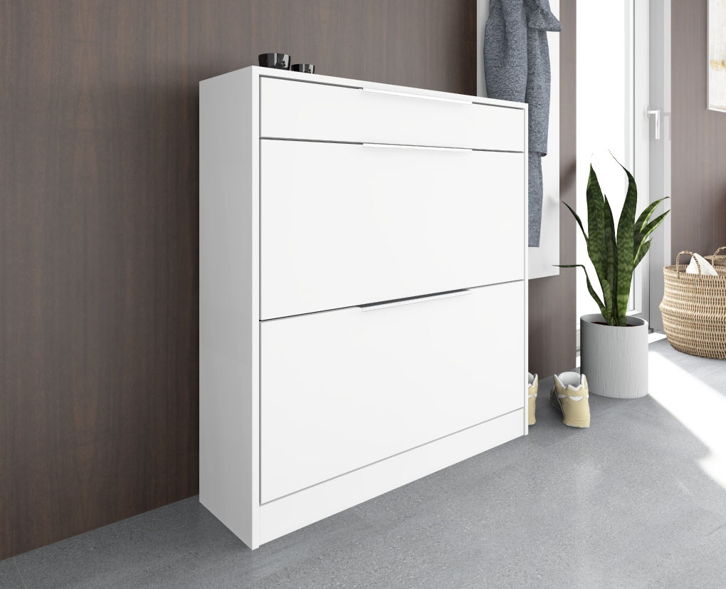 borchardt Möbel Schuhschrank »Oliva« Stehende Montage, Wandmontage & Glasböden unter Mehr aus der Serie