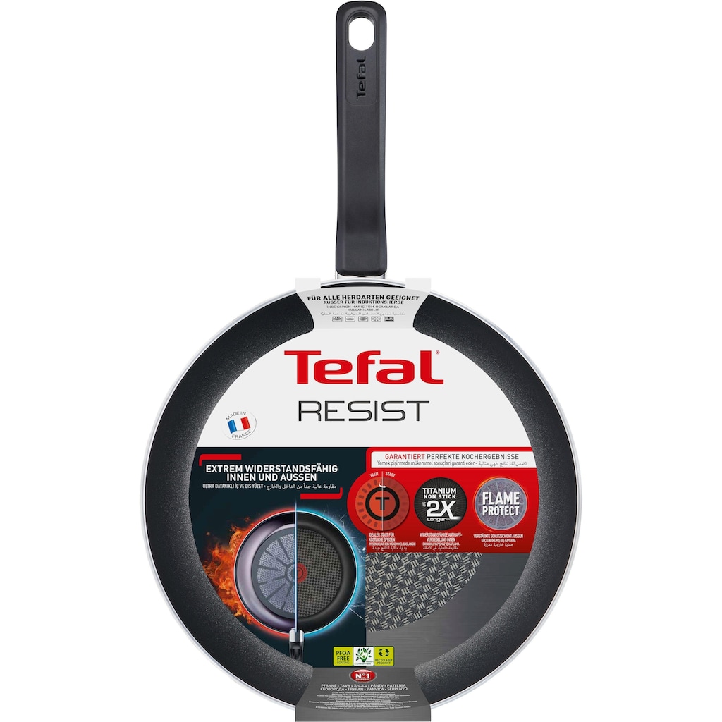 Tefal Bratpfanne »Resist«, Aluminium, (1 tlg.)