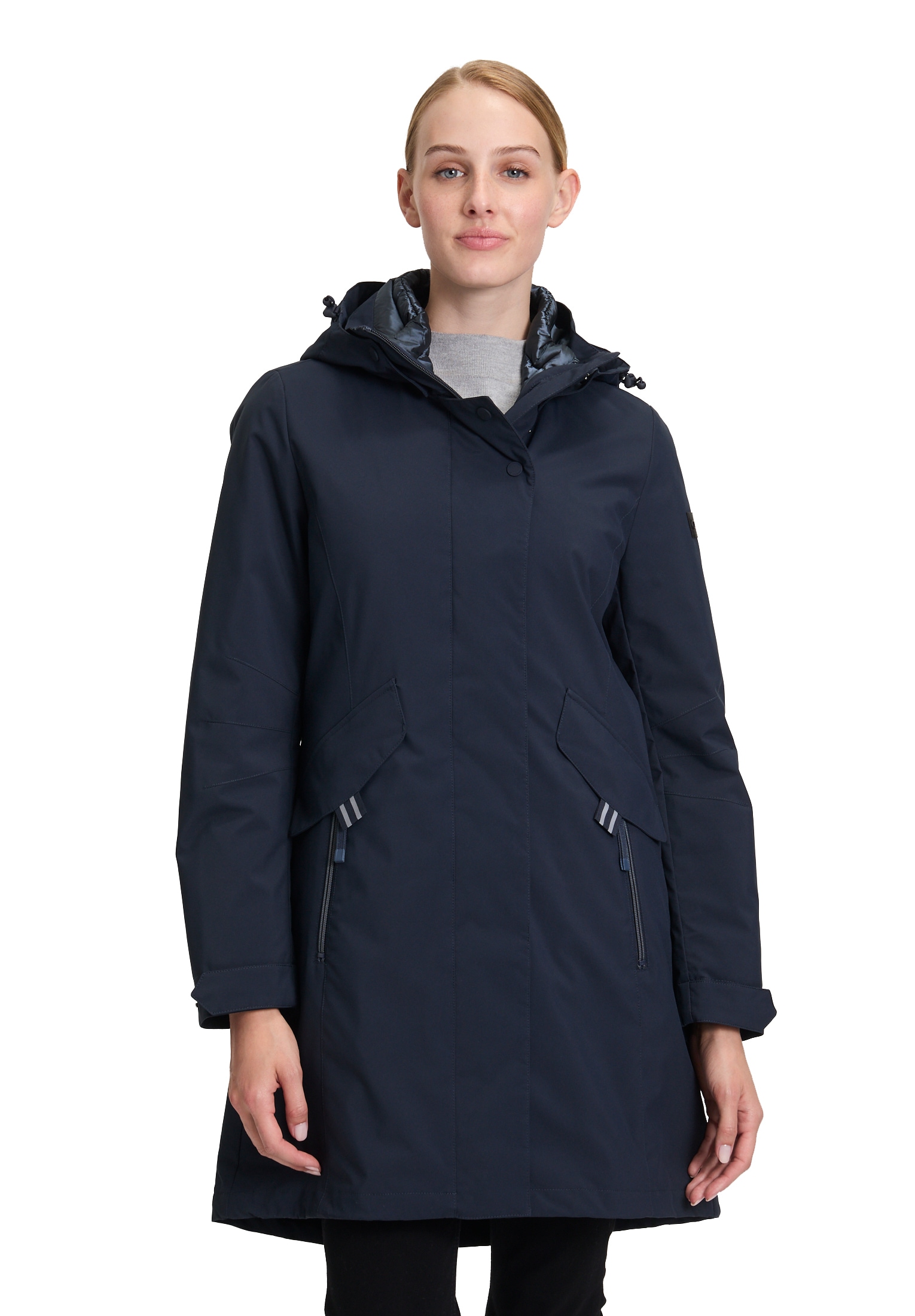 Betty Barclay 3-in-1-Funktionsjacke »3 in 1 Jacke mit abnehmbarer Kapuze«