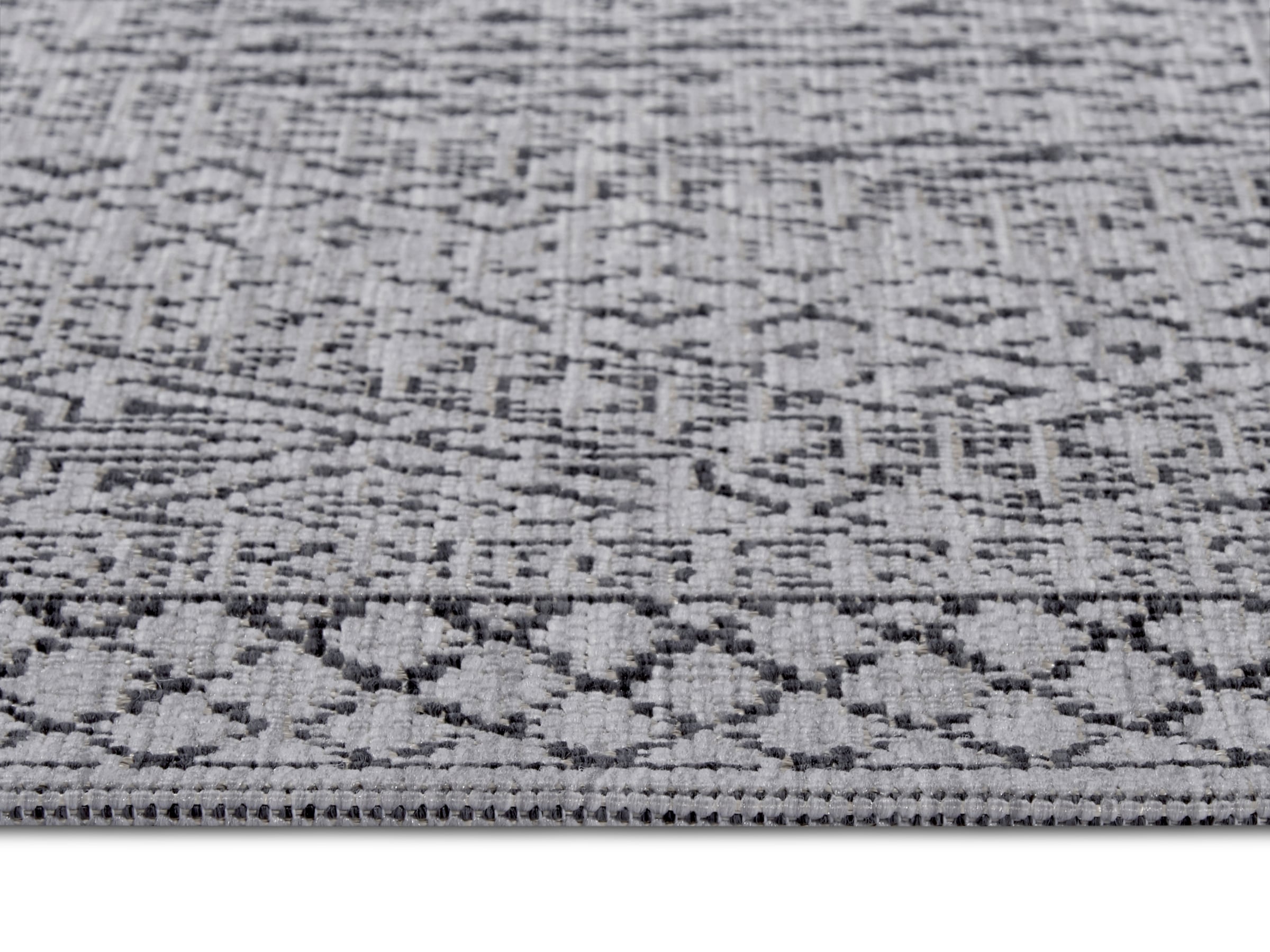 freundin Home Collection Teppich »Sophie«, rechteckig, 3 mm Höhe, In und Outdoor, Flachgewebe, wetterfest, pflegeleicht, robust