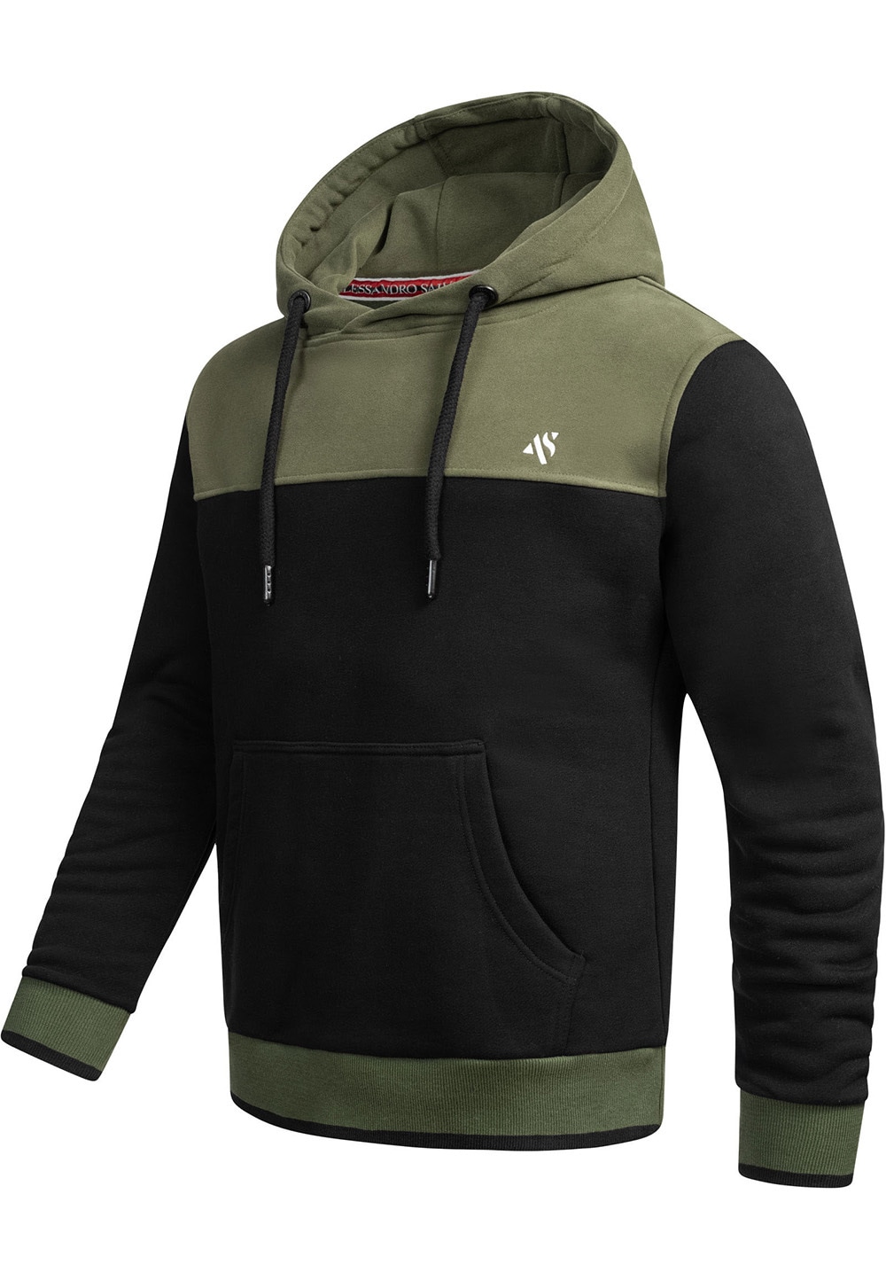 Alessandro Salvarini Kapuzensweatshirt »Alessandro Salvarini Herren Hoodie AS315«