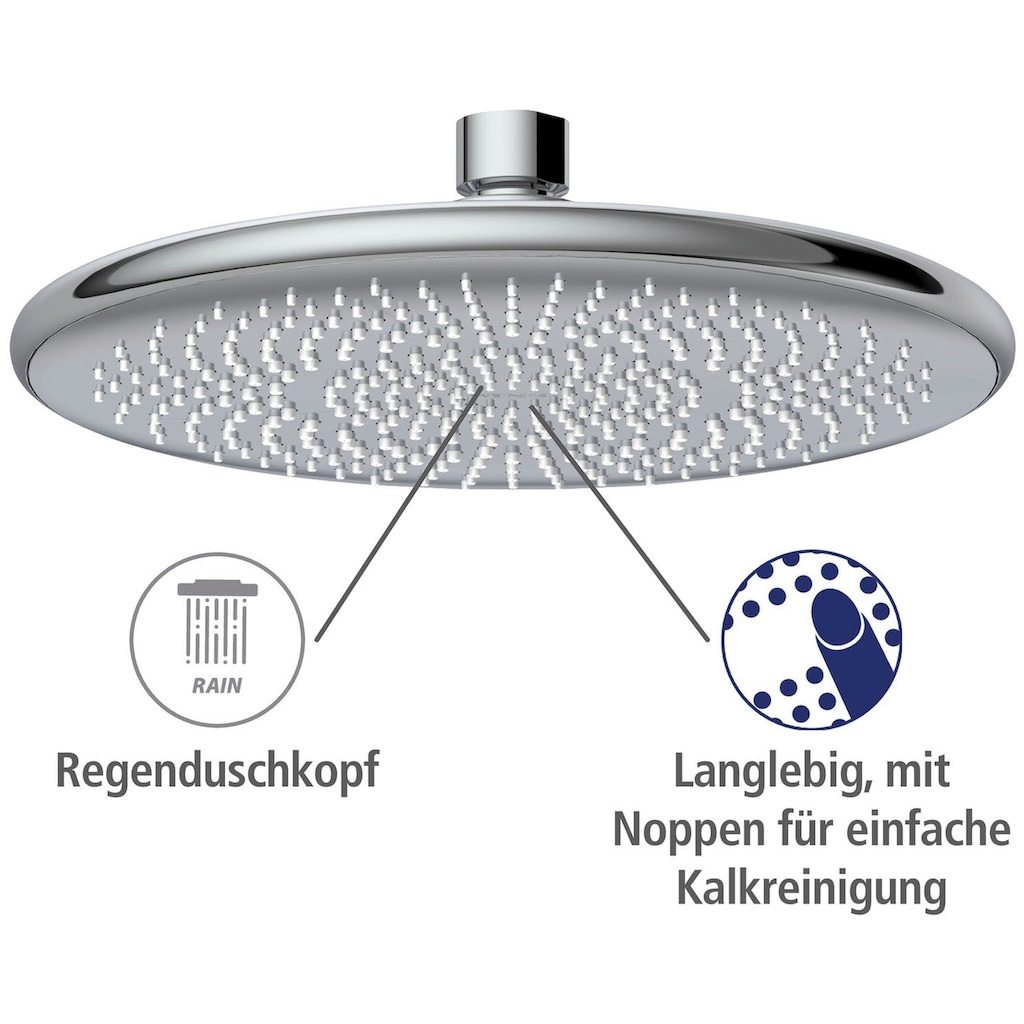 WENKO Regenduschkopf »Watersaving System«