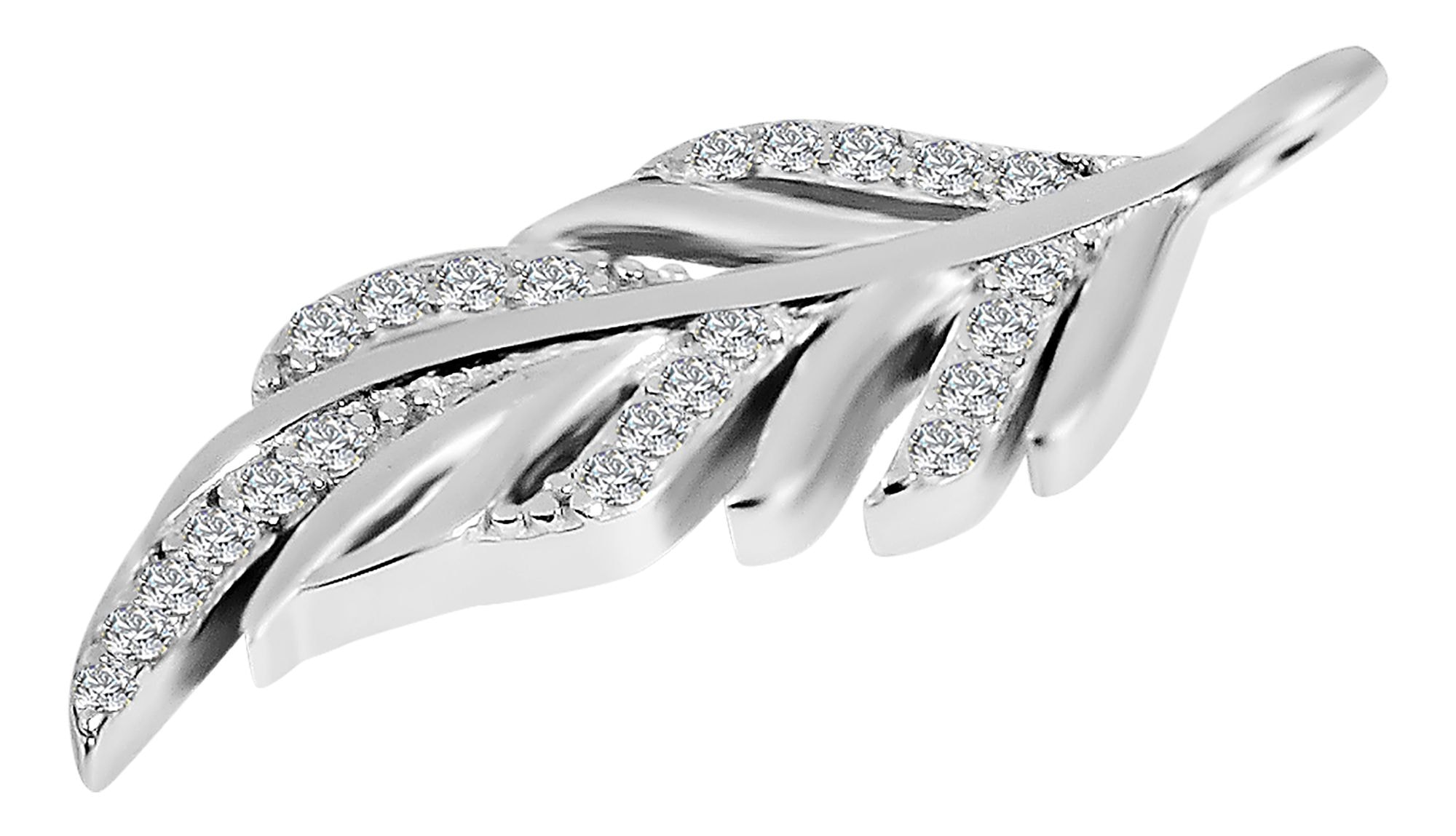 Adelia´s Kettenanhänger »Damen Anhänger aus 925 Silber mit Zirkonia«