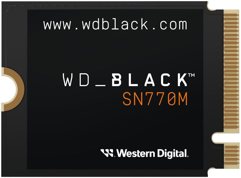 WD_Black interne SSD »SN770M«, Anschluss PCIe Gen 4.0, M.2 2230 NVMe