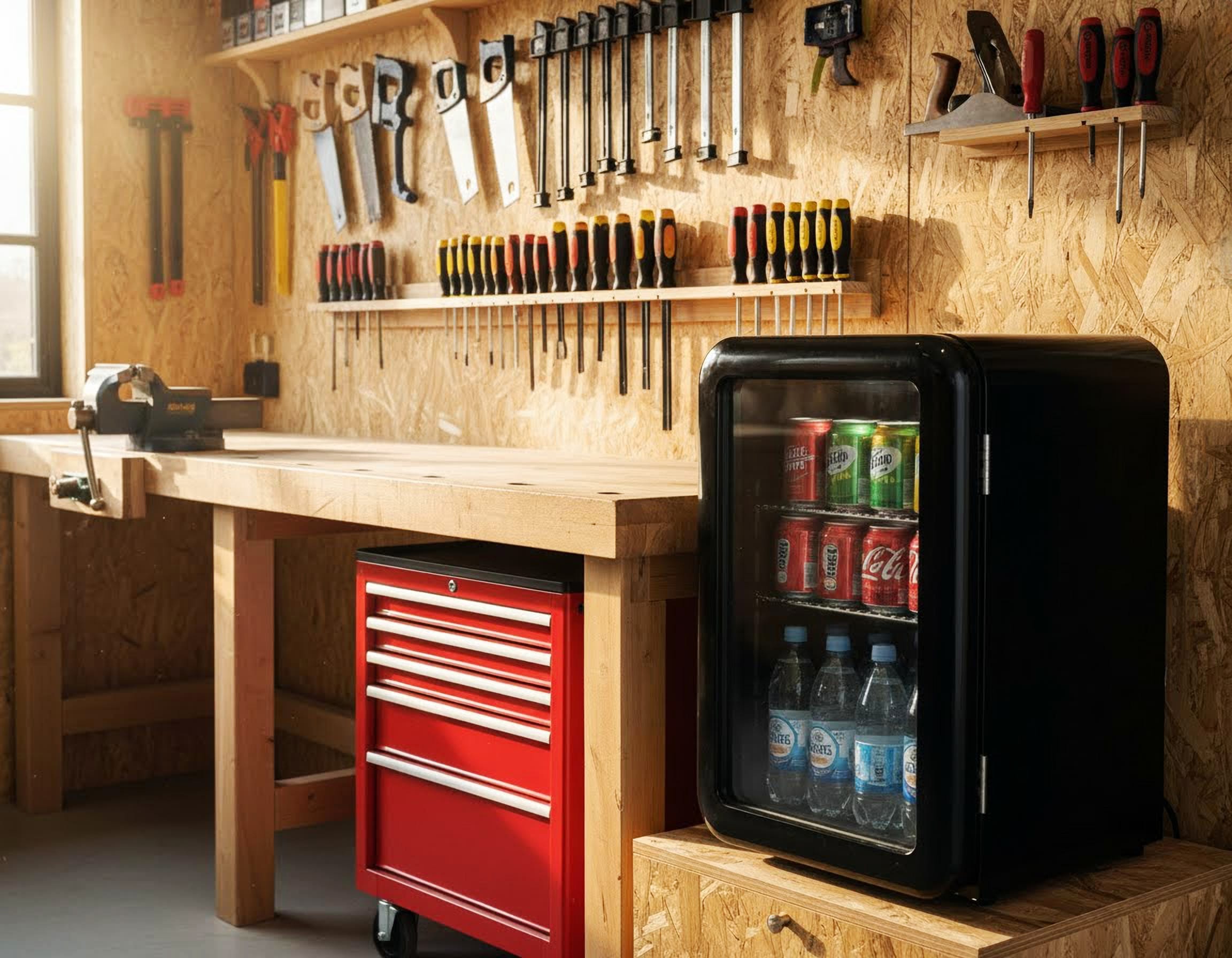 Hanseatic Getränkekühlschrank »HBC68ERBH« 68 cm hoch 44 cm breit