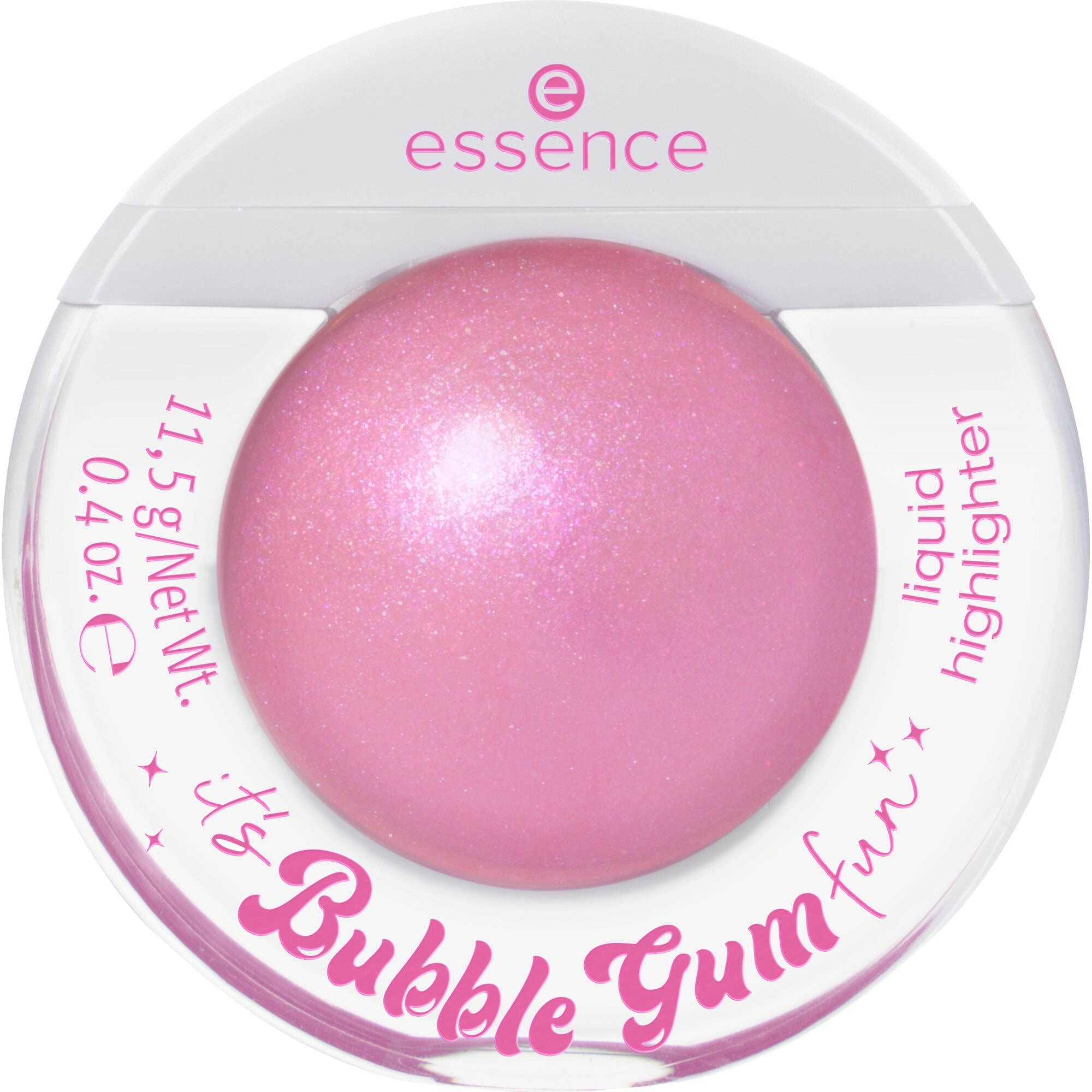 Essence Highlighter »it's Bubble Gum fun liquid highlighter«, (3er Pack), mit schimmernder Textur