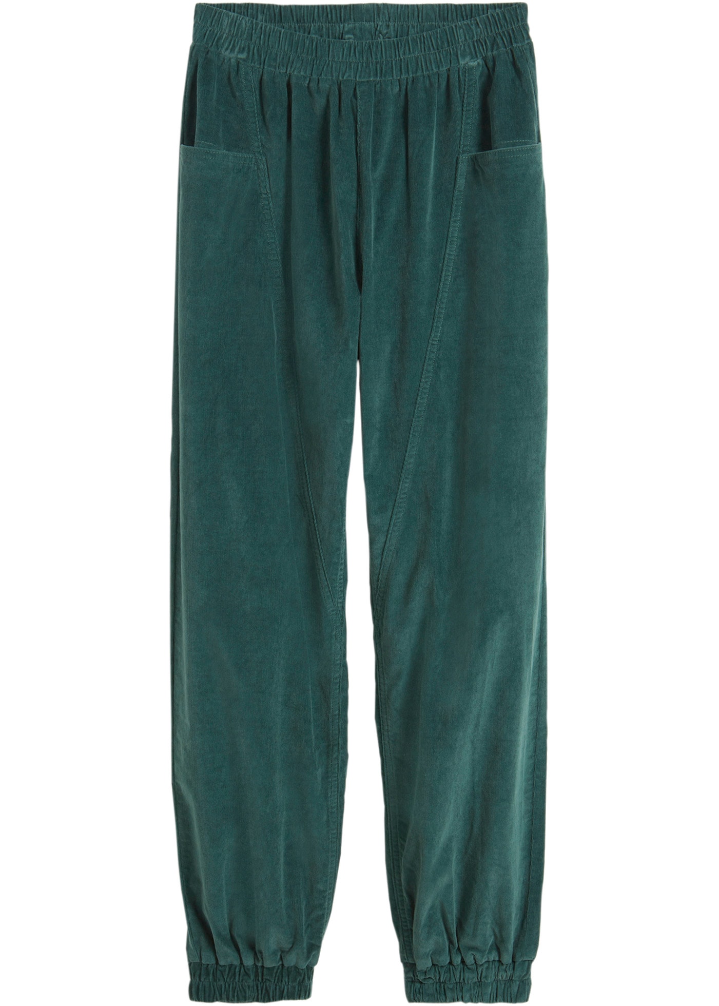 bonprix Cordhose  aus Baumwoll-Mix, mit großen Eingrifftaschen, lockere Passform