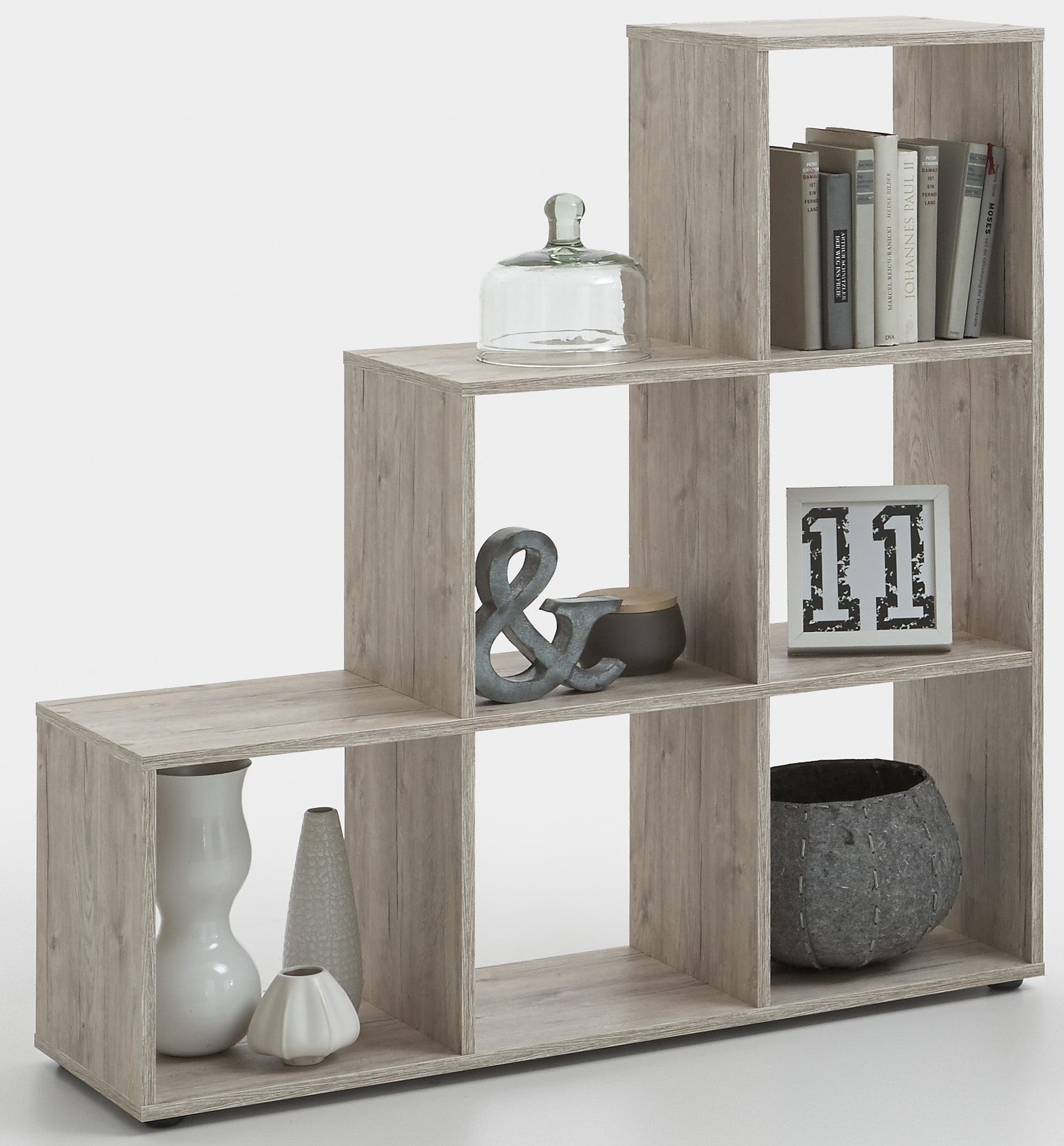 Fmd Raumteilerregal »Mega 2« in braun