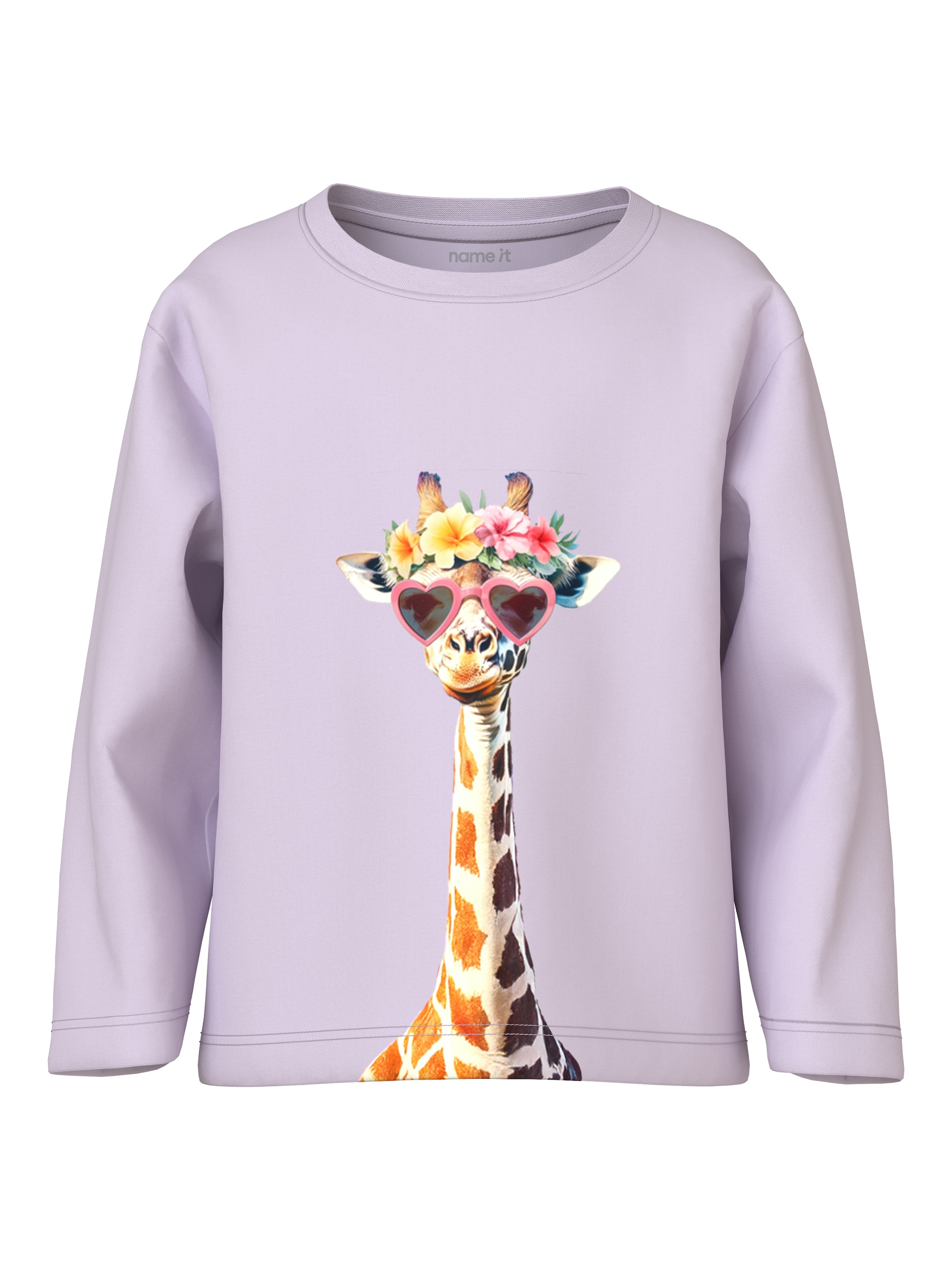 Name It Langarmshirt »NMFVOTEA LS NREG TOP« mit tollen Tiermotiven