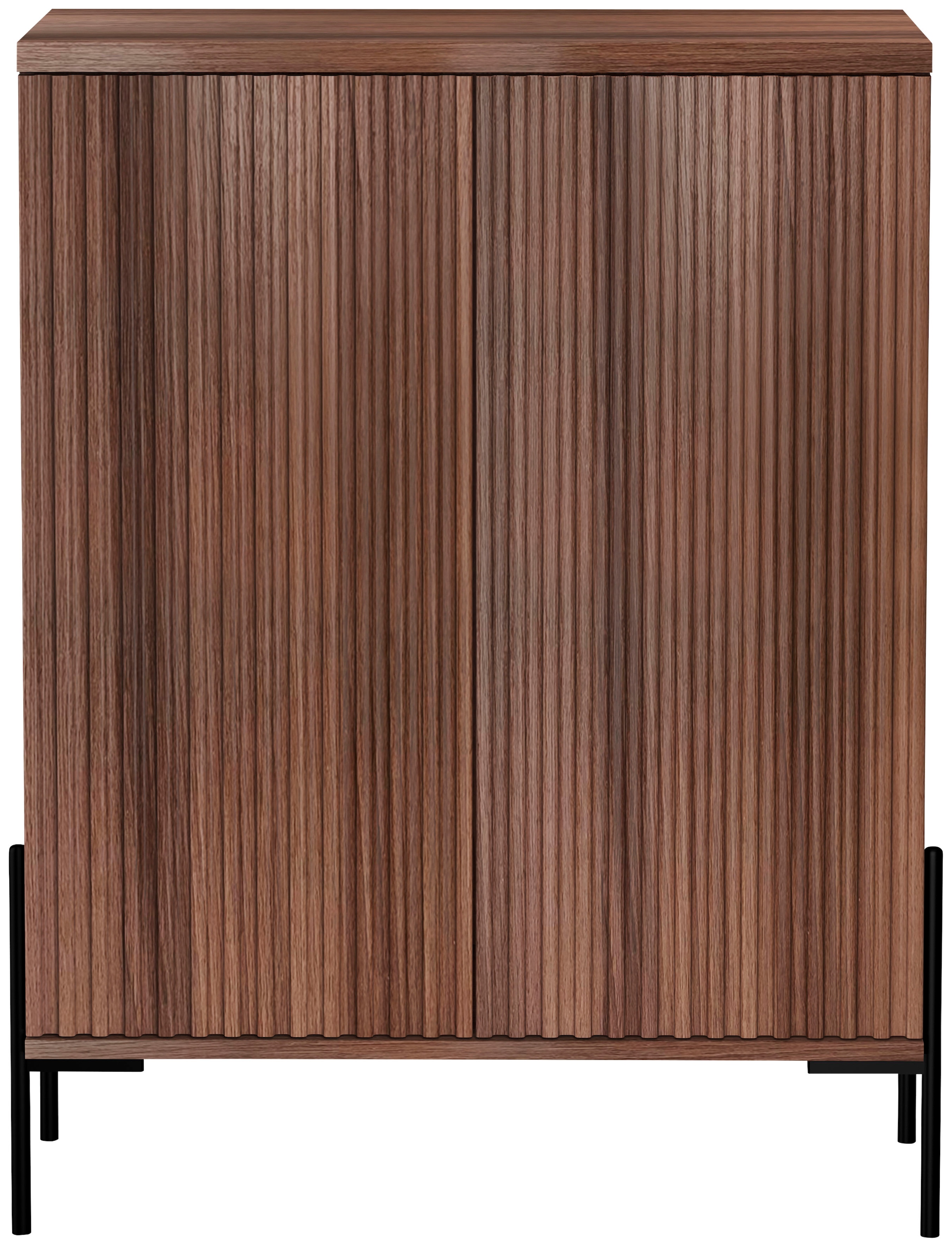 Home affaire Highboard »Valloire«, mit 1 feste und 1 verstellbare Einlegeboden, Breite 93 cm, Höhe 120 cm