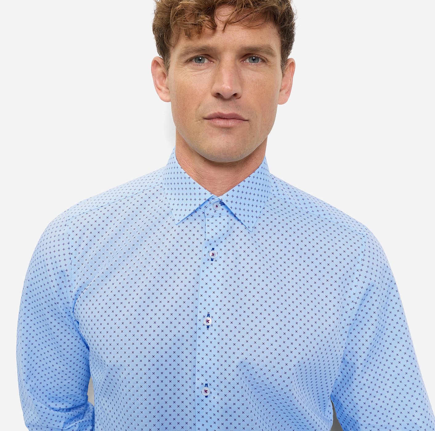 OLYMP Langarmhemd »Level Five« Businesshemd, body fit, Kentkragen