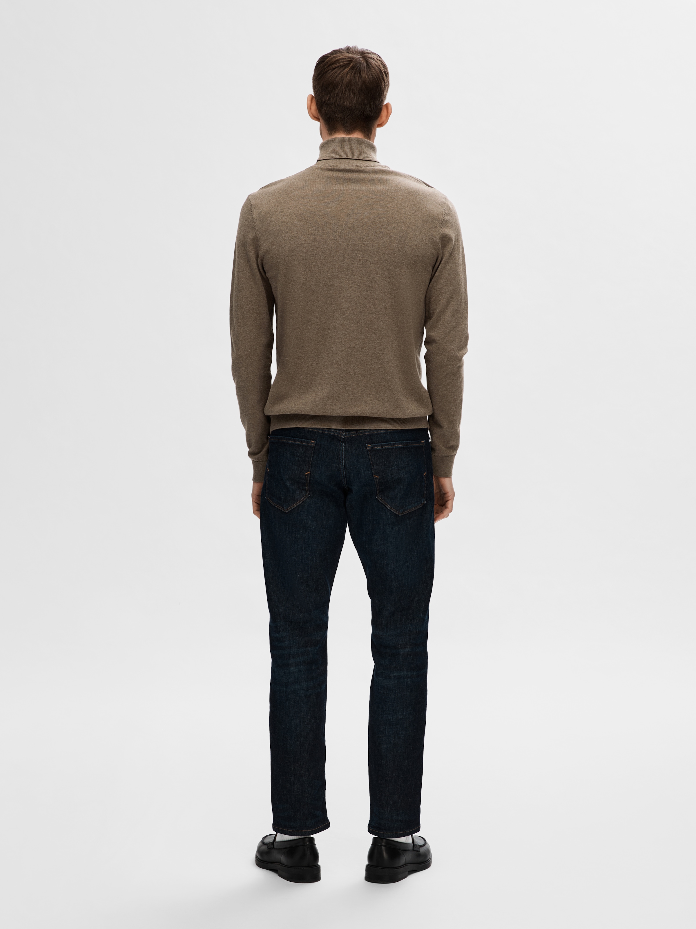 SELECTED Rollkragenpullover »SLHBERG ROLL NECK NOOS«