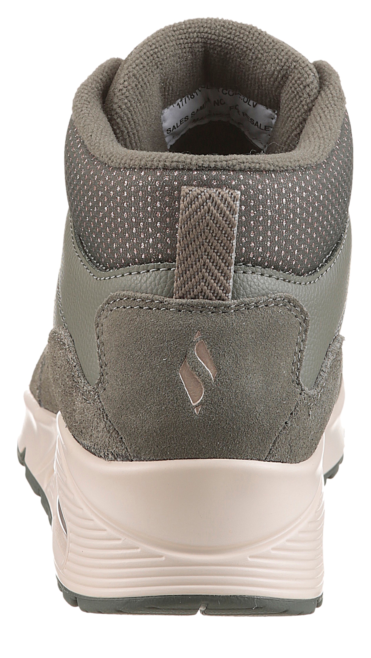 Skechers Keilsneaker »UNO-STACRE SHINE«  High Top Sneaker, Schnürboots mit Luftkammern Sohle