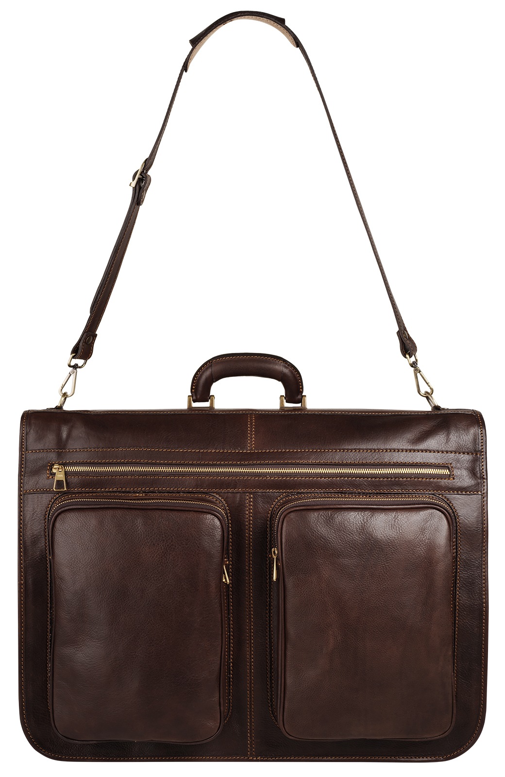 Piké Reisetasche, echt Leder, Made in Italy