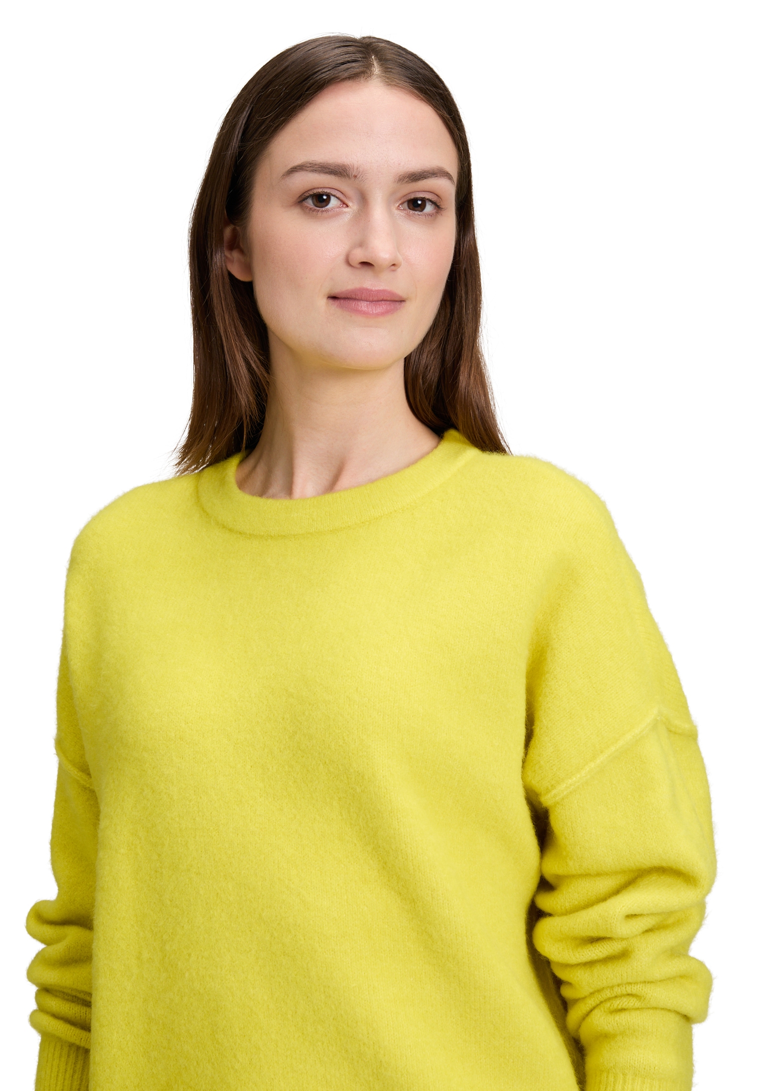 Betty&Co Strickpullover »Strickpullover mit Rundhalsausschnitt«