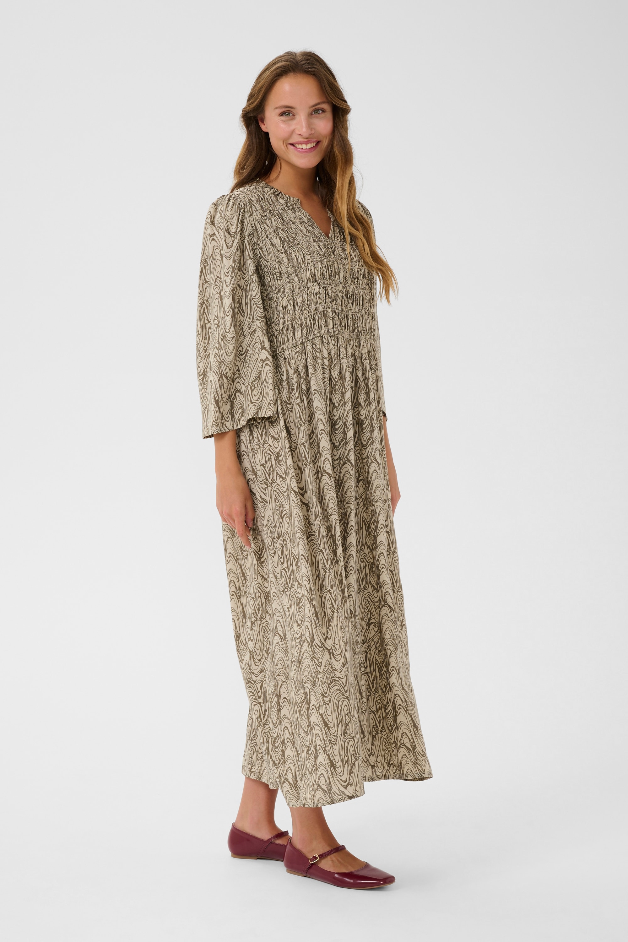 KAFFE Midikleid »Kleid BPofelia«