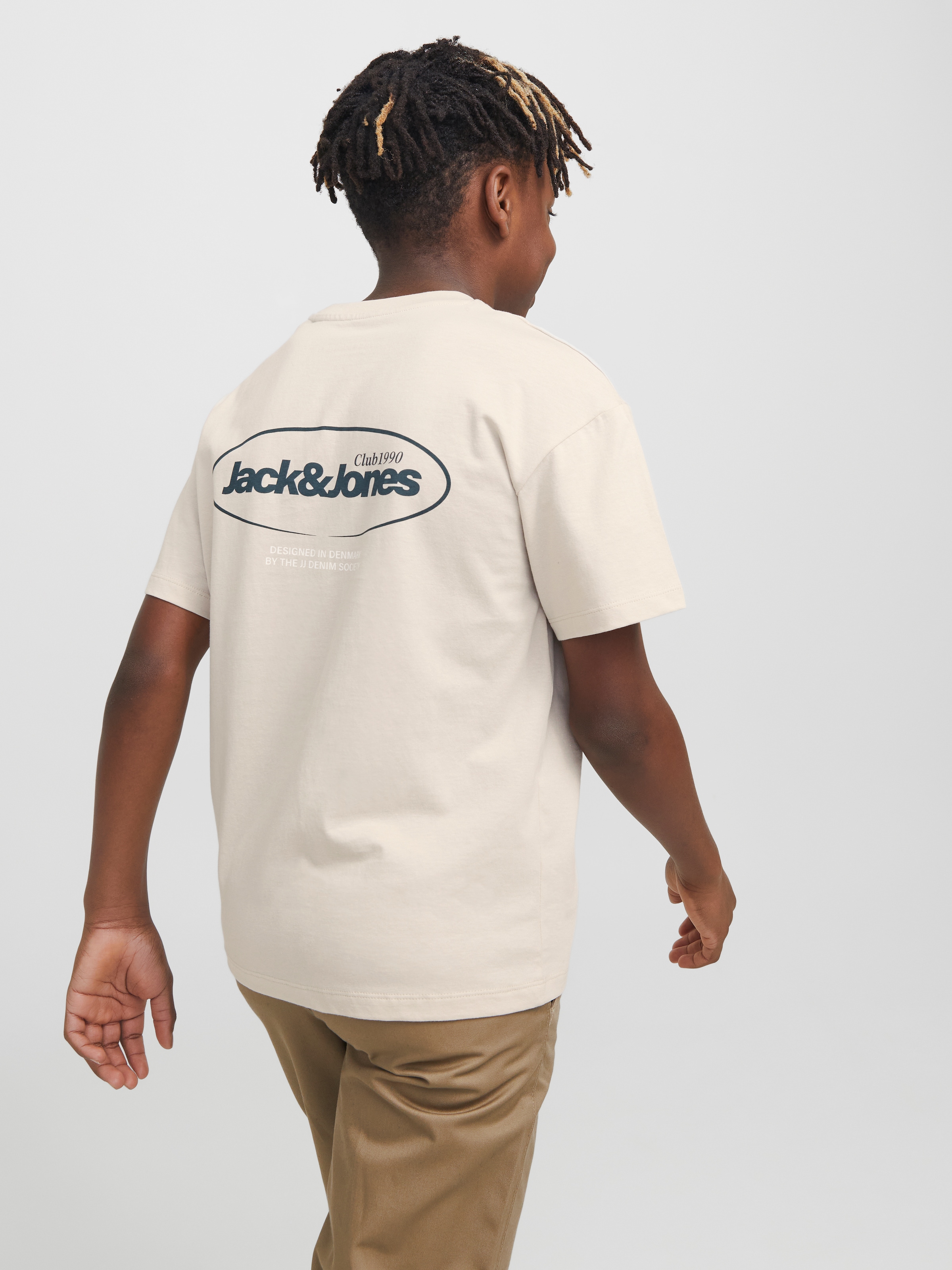 Jack & Jones Junior Rundhalsshirt »JJEBRADLEY GRAPHIC TEE SS O-NECK JNR«