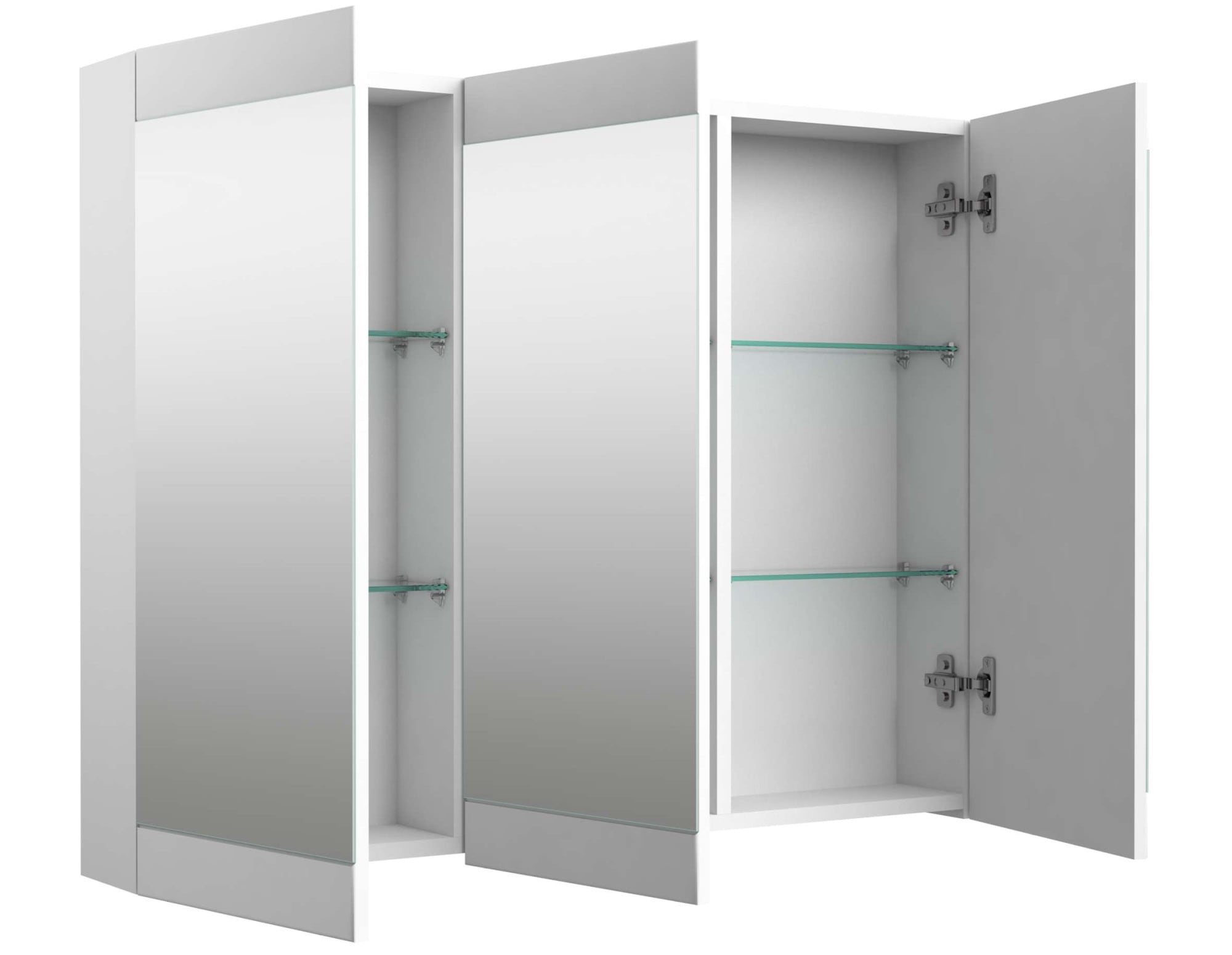 welltime Badezimmerspiegelschrank »Serena Retro«, FSC®-zertifiziertes Material, Breite 101,5 cm