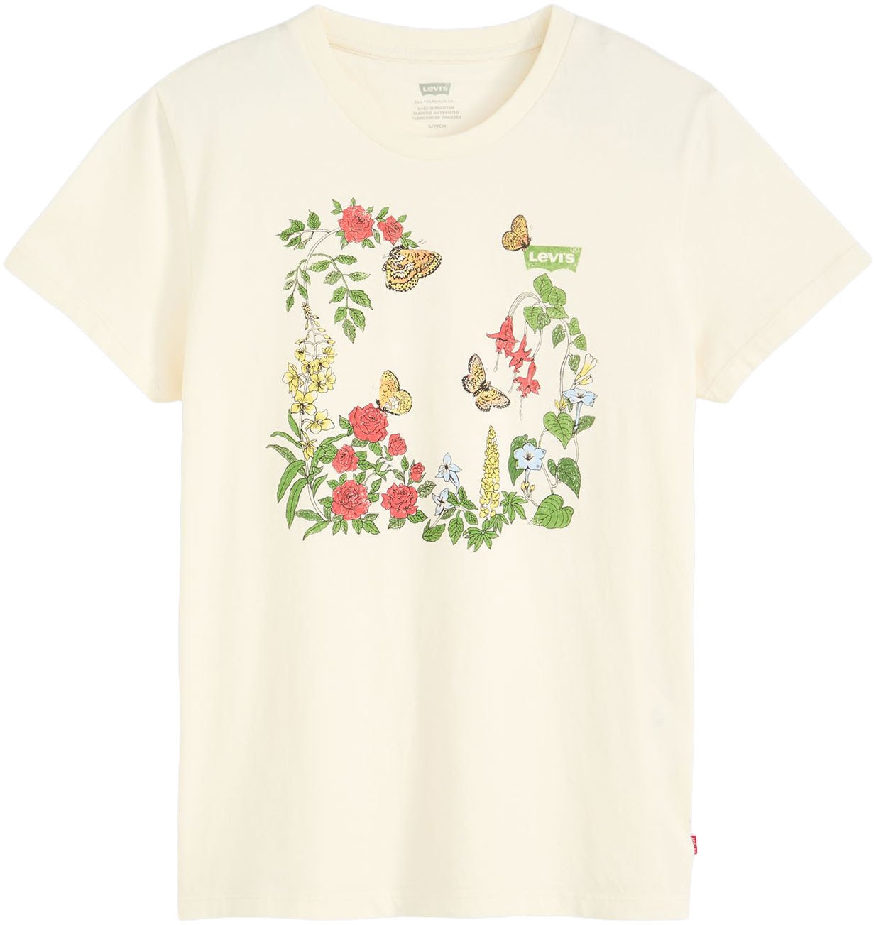 Levi's® T-Shirt »THE PERFECT TEE«, mit Blumen Print