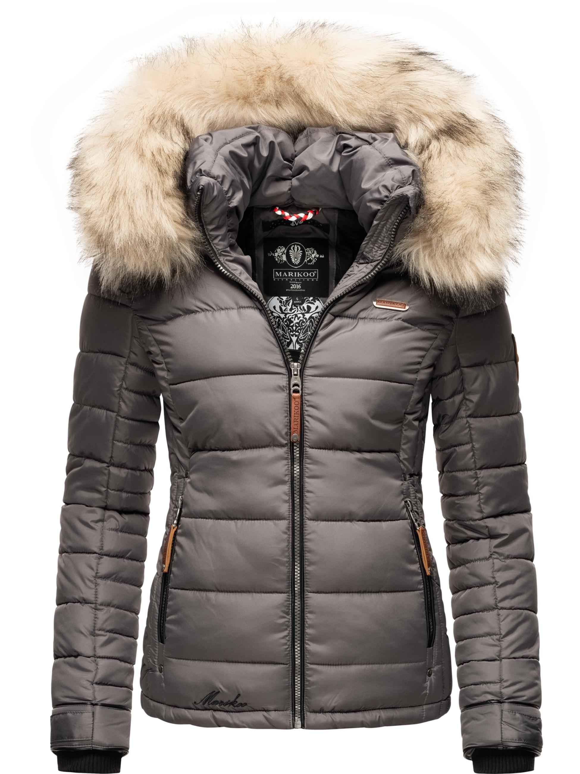 Marikoo Winterjacke »Winterjacke Lerikaa«, mit Kapuze