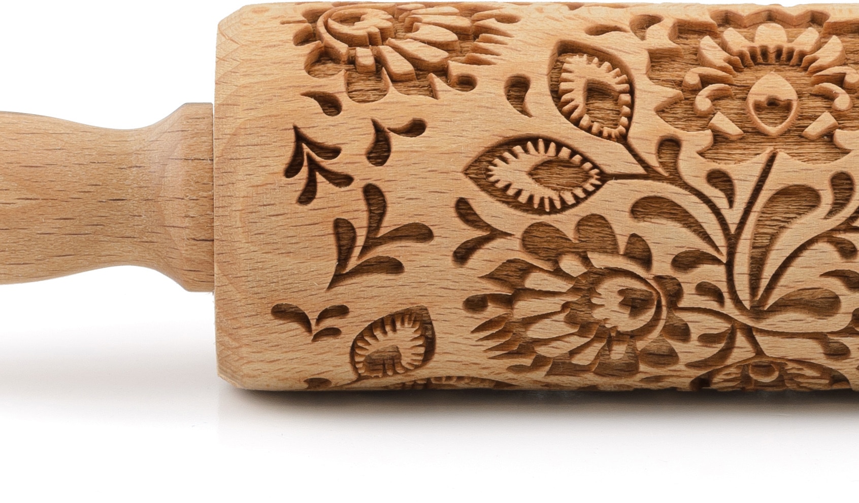 folkroll Teigroller »3D-Motiv-Teigrolle« Floral