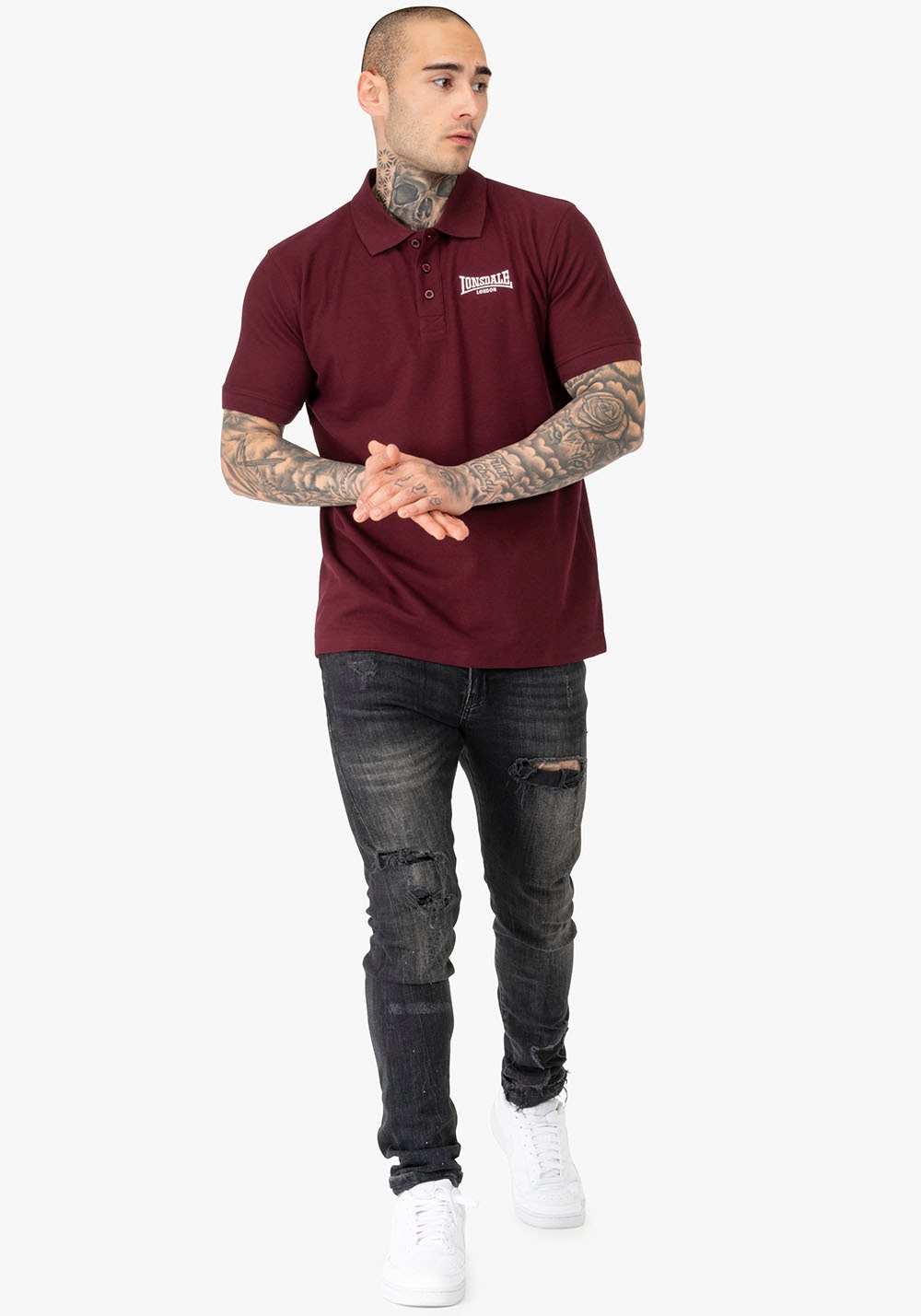 Lonsdale Poloshirt »LINGHOLME«, (Packung, 2 tlg.)
