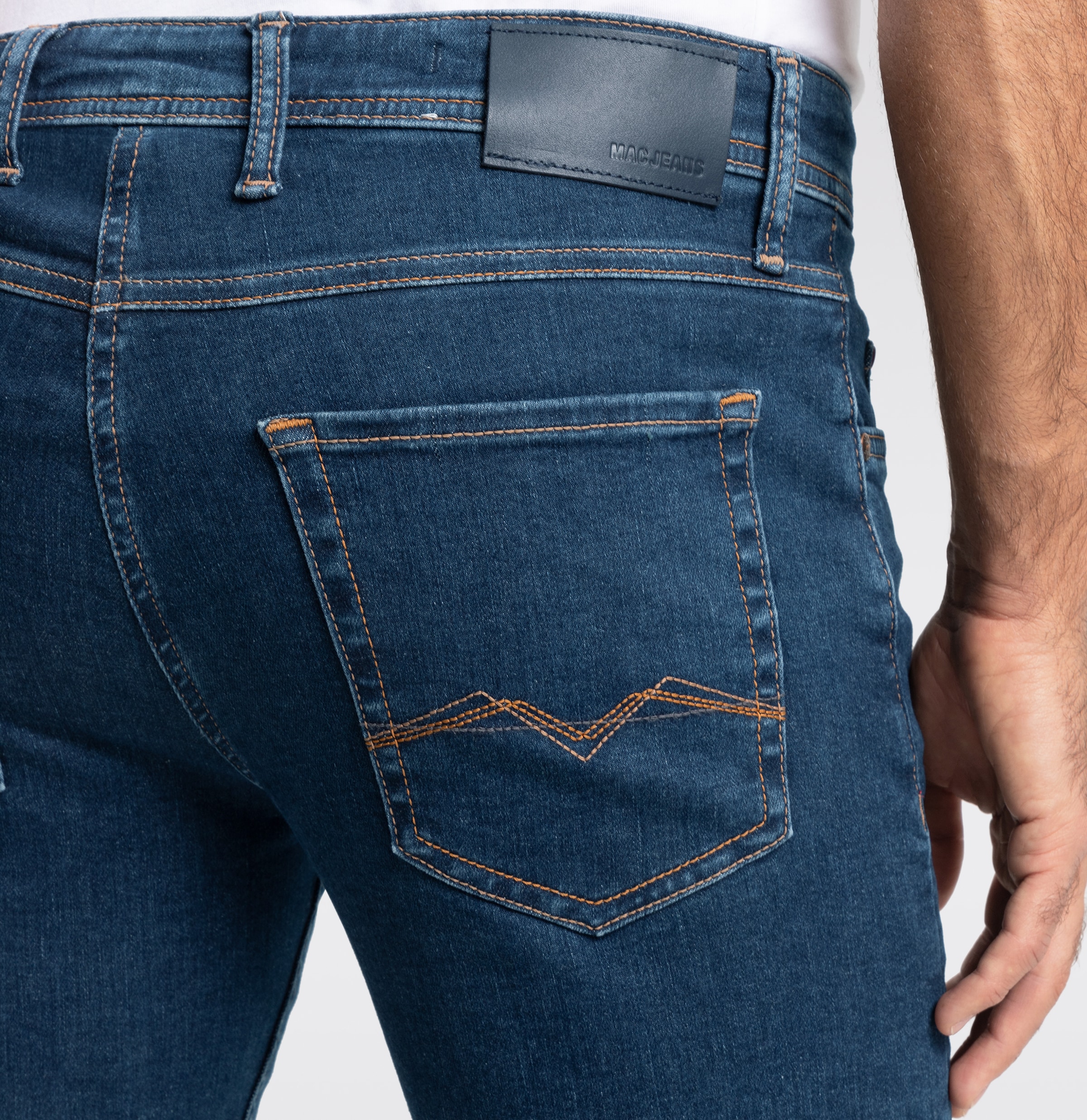 MAC Straight-Jeans »Flexx-Driver« super elastisch