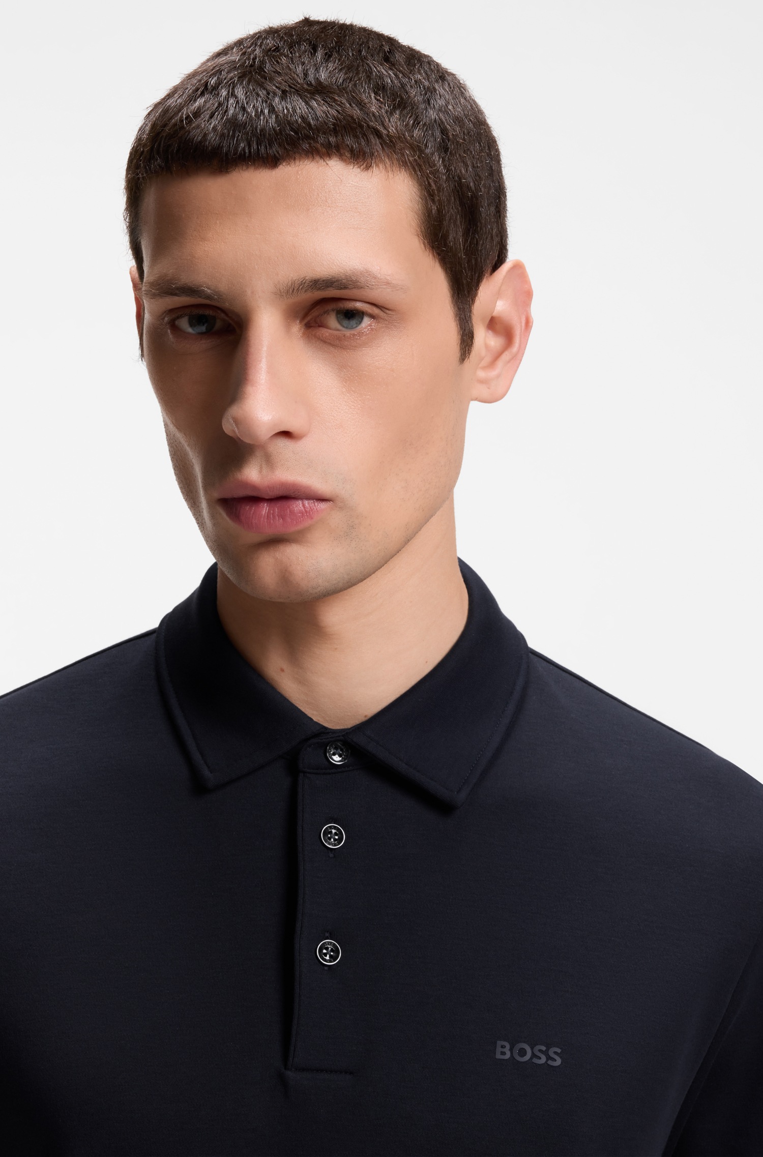 BOSS Poloshirt »Palosh« mit tonalem Logo, slim fit