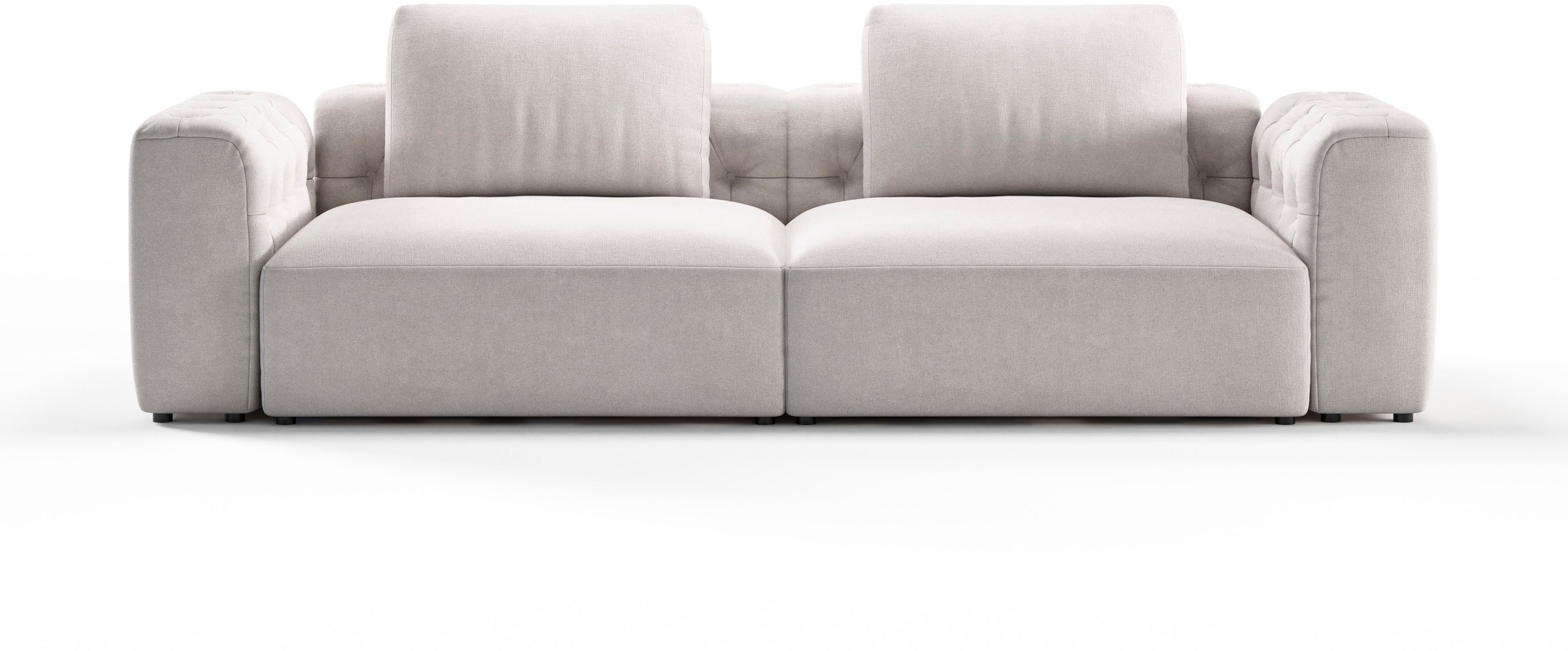 RAUM.ID 2,5-Sitzer »Cushid«, Modulsofa, bestehend aus 2 Teilen, Breite 268 cm