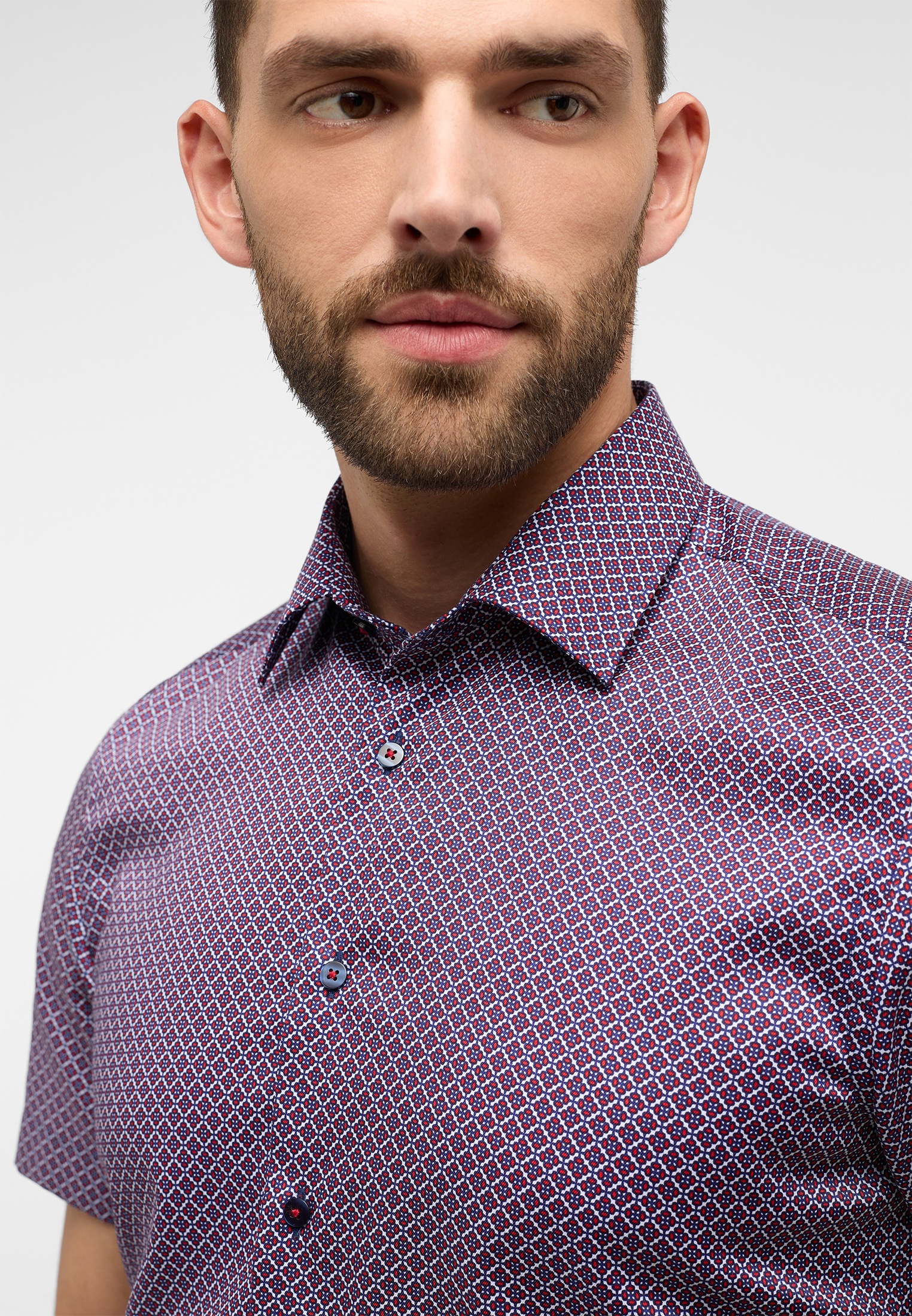 Eterna Kurzarmhemd »SLIM FIT«, NON IRON (bügelfrei)