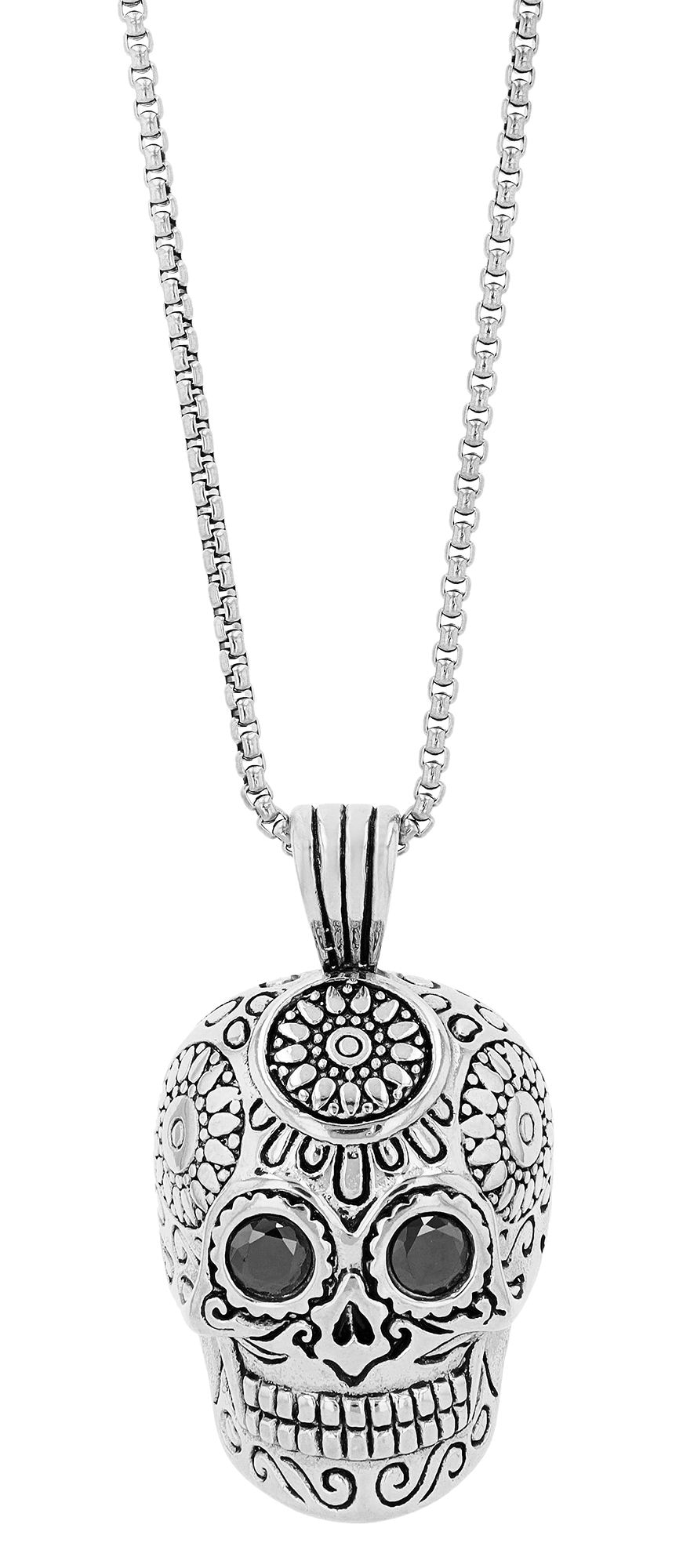 Adelia´s Kette ohne Anhänger »Unisex Halskette mit Anhänger ¿ Totenkopf aus Edelstahl«
