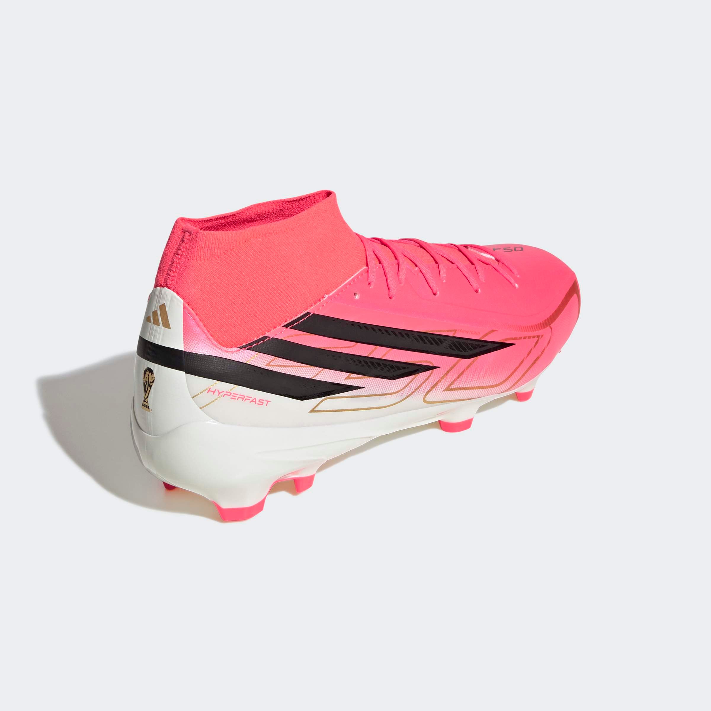 adidas Performance Fußballschuh »F50 HYPERFAST LEAGUE , MITTELHOCH, FESTE BÖDEN«  für Rasen und feste Böden, gespielt bei der Weltmeisterschaft 2026