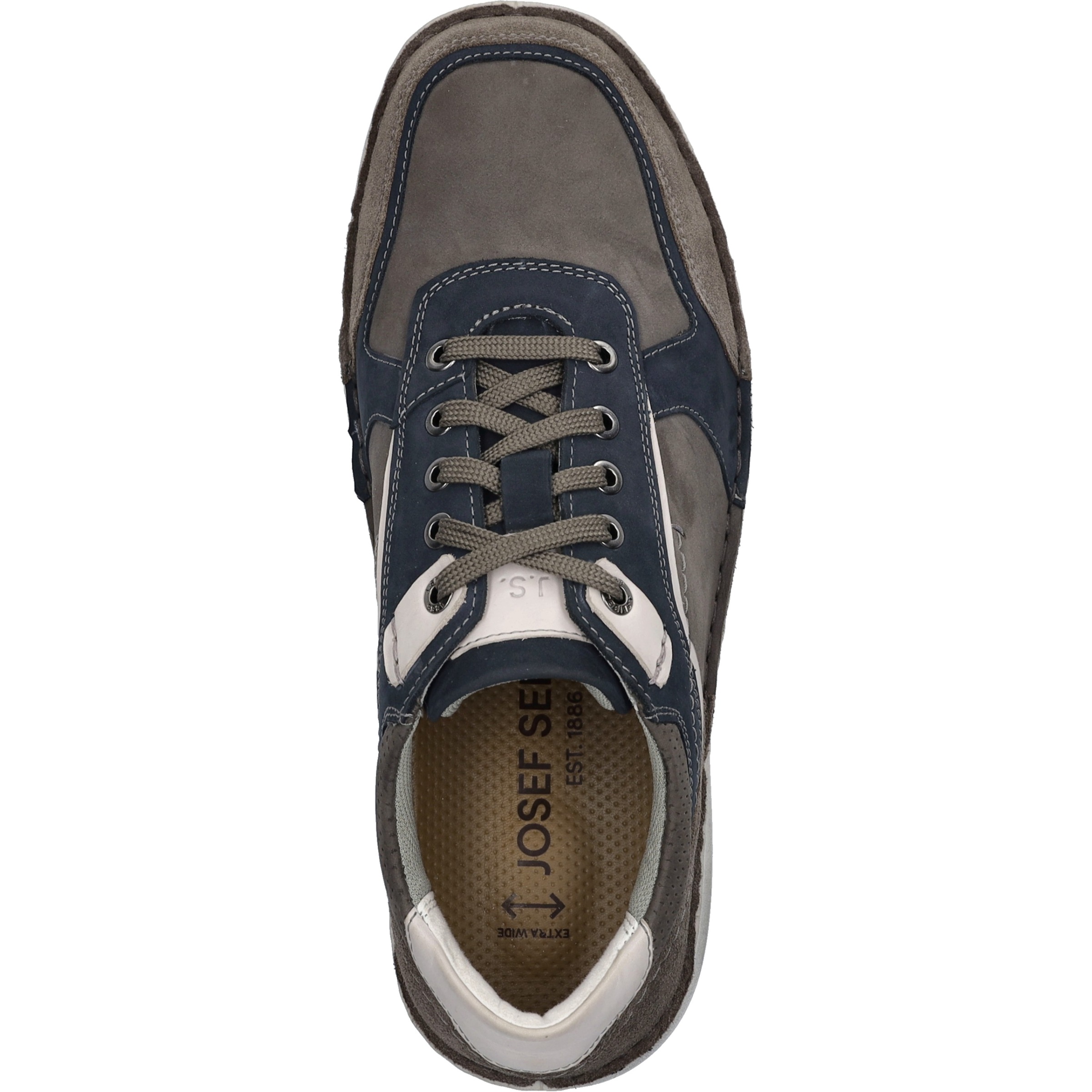 Josef Seibel Schnürschuh »New Anvers 10, asphalt-multi«